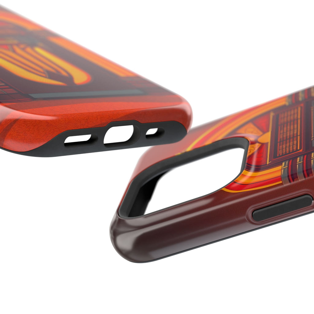 iPhone Jukebox Glow Pop Art Bold Bold Modern Everyday Snap Case · iPhone Case