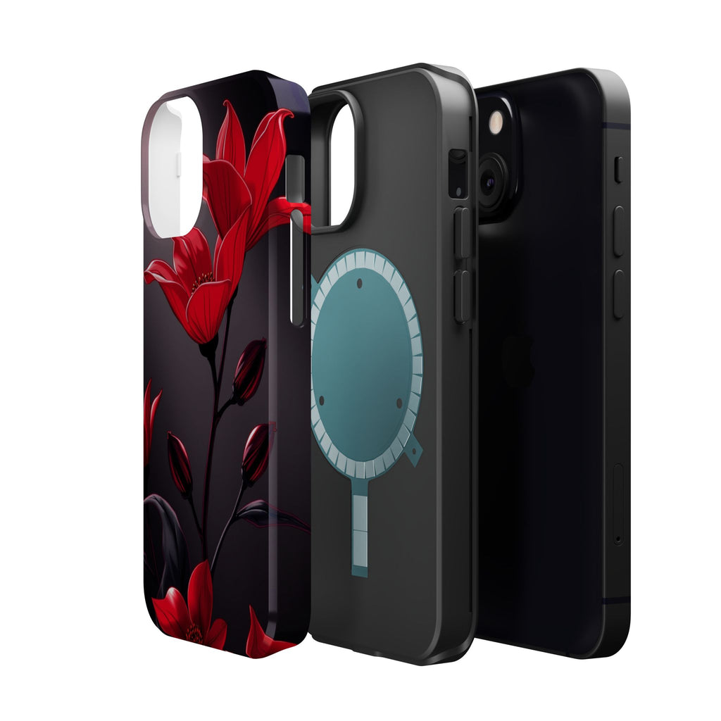 iPhone Dreamy Neon Floral Design Bold Modern Everyday Snap Case · iPhone Case