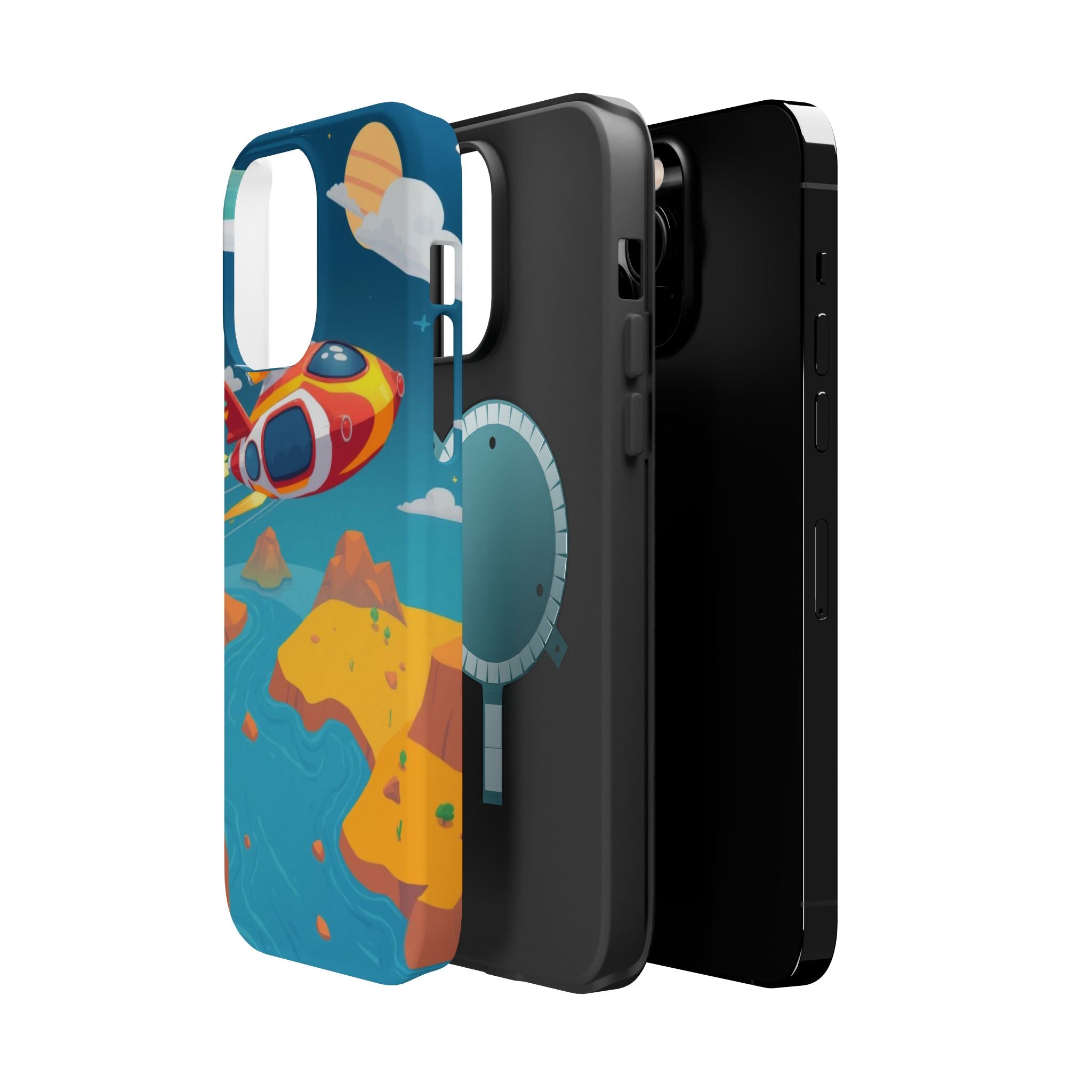 iPhone Hovercraft Glide Kids Fun Clean iPhone Phone Case Gift Minimal · iPhone C