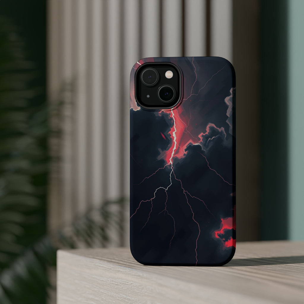 iPhone Thunderstorm Sky Mystic Art Bold Modern Everyday Snap Case · iPhone Case