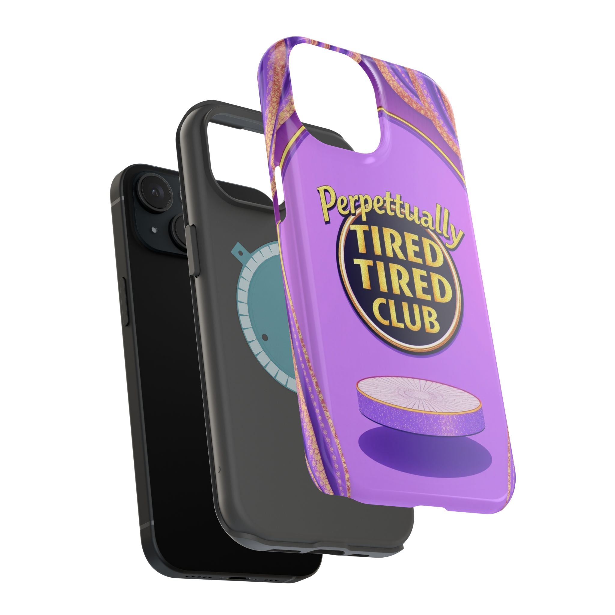 iPhone Perpetually Tired Club Bold Art Slim Everyday Designer Case · iPhone Case