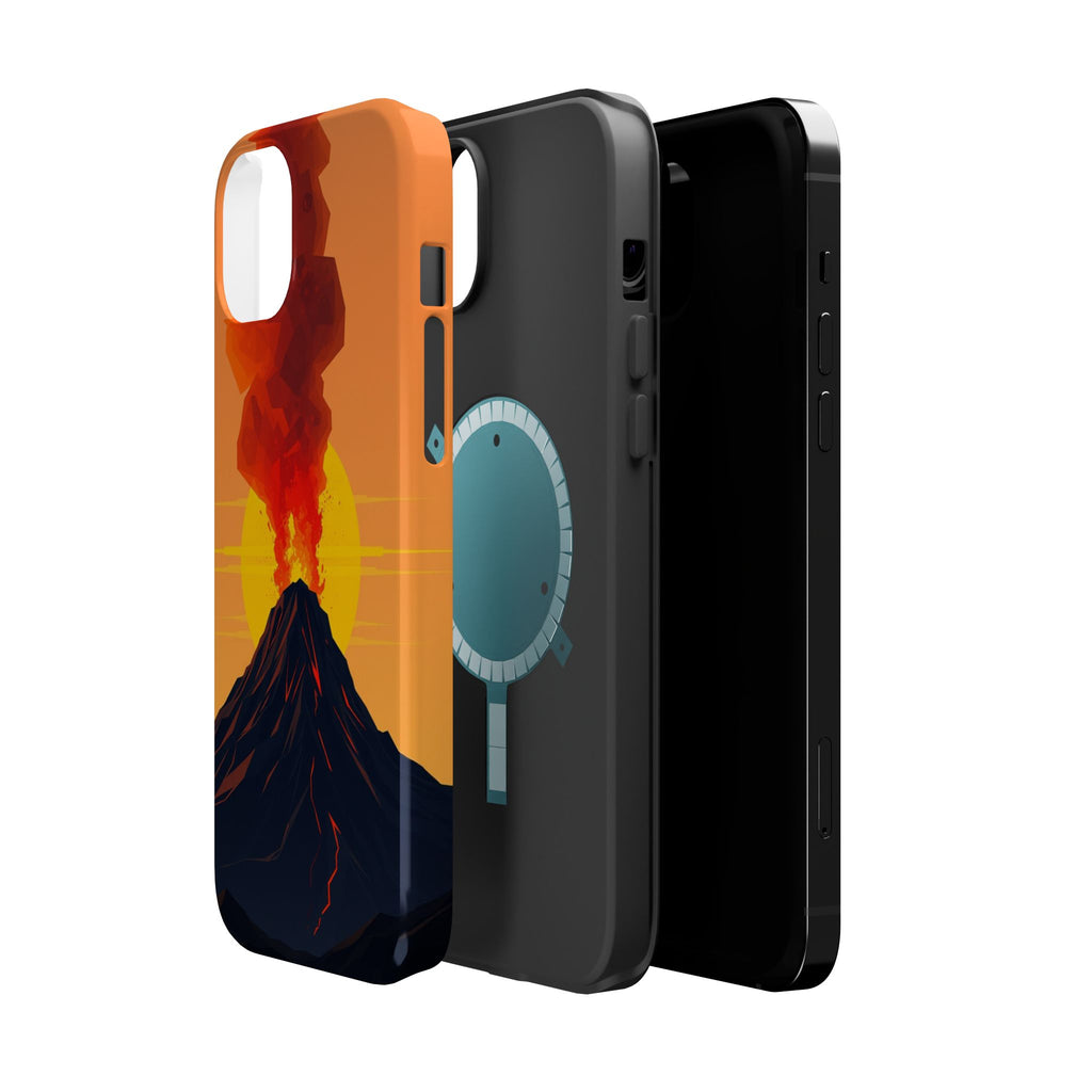 iPhone Vibrant Volcanic Eruption Design Slim Everyday iPhone Designer · iPhone C