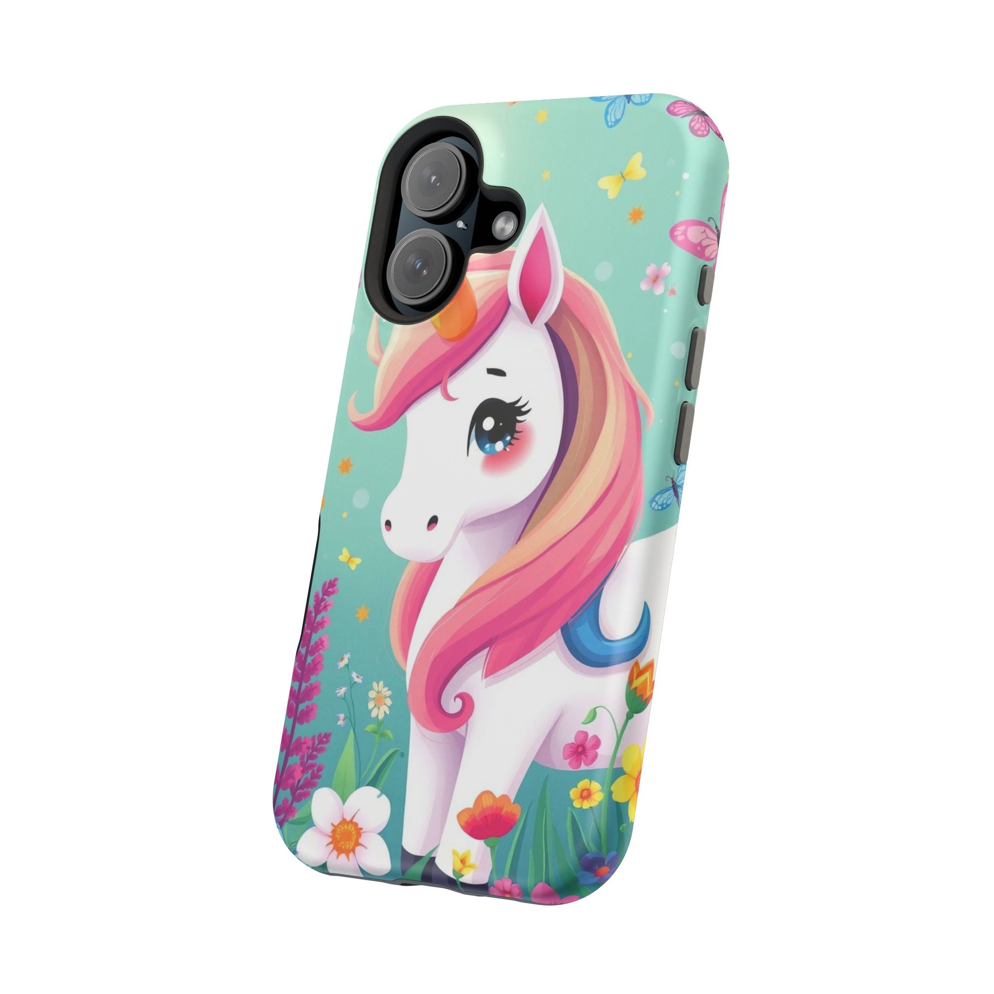 iPhone Dragonfly Unicorn Kids Fun iPhone Phone Case Gift Clean Minimal · iPhone