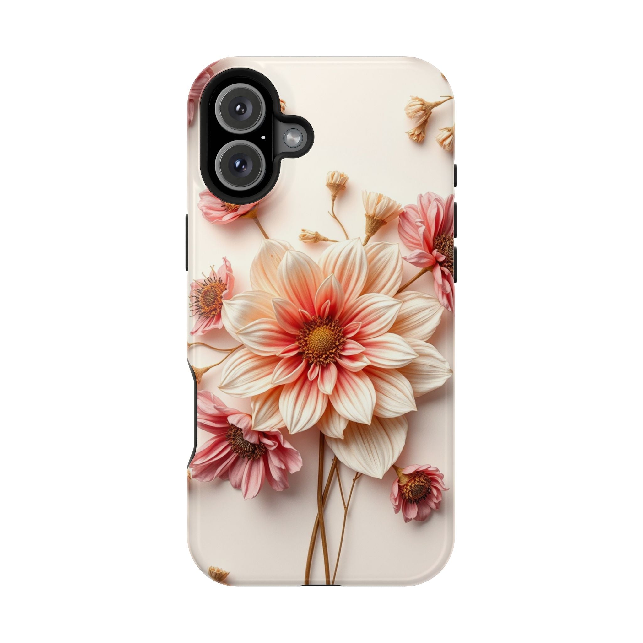 iPhone Dried Flower Flat Lay Enchanted Art Slim iPhone Everyday · iPhone Case