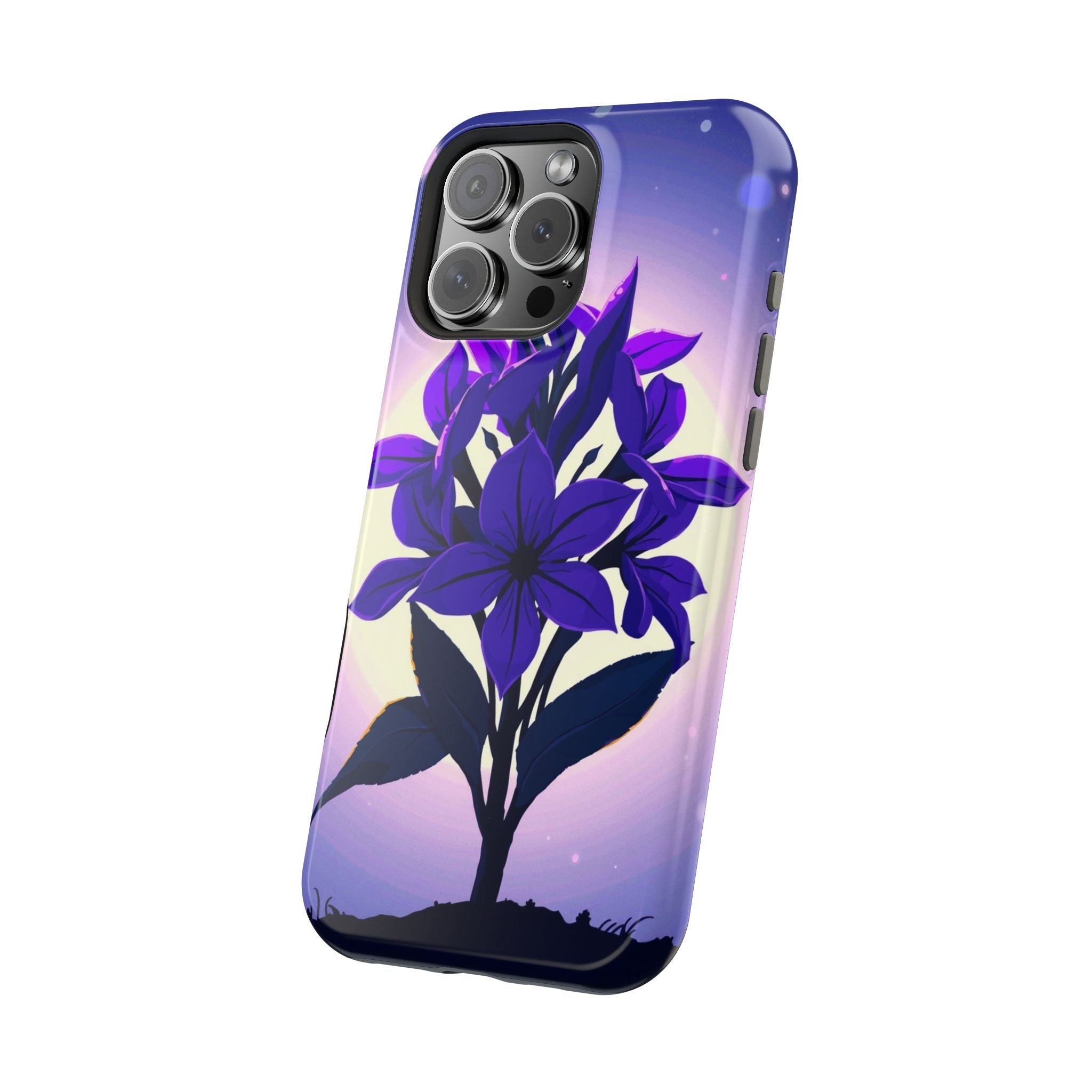 iPhone Floral Crown Mystic Art 13 Bold Modern Everyday Snap Case · iPhone Case