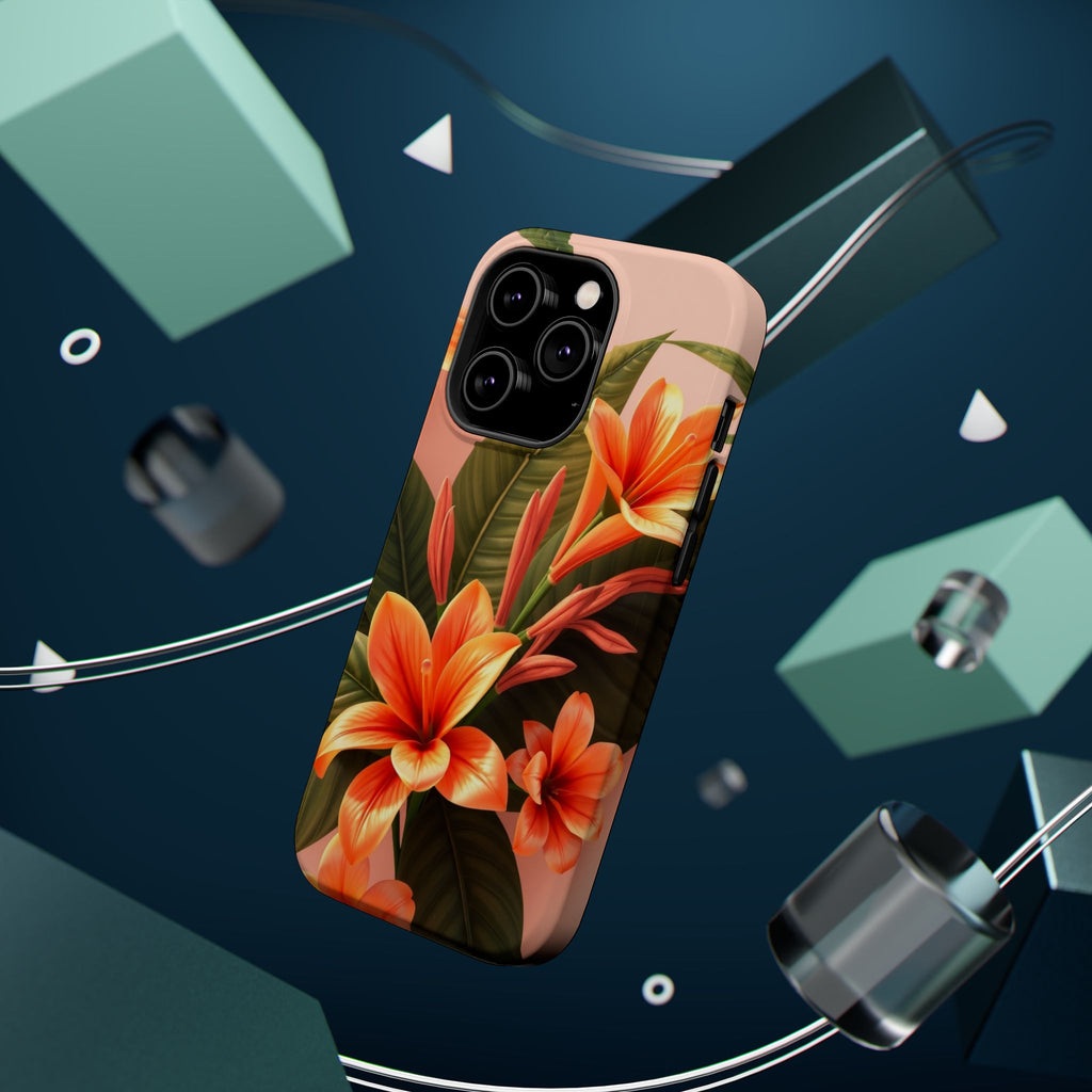 iPhone Tropical Bloom 3D Digital Bold Modern Everyday Snap Case · iPhone Case