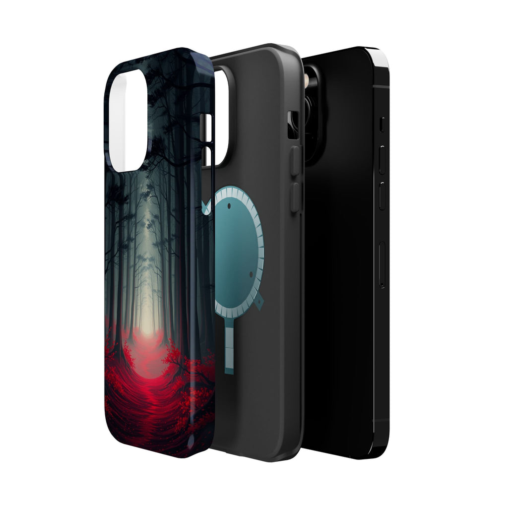 iPhone Dreamy Misty Forest Path Design Slim Everyday Designer Case · iPhone Case