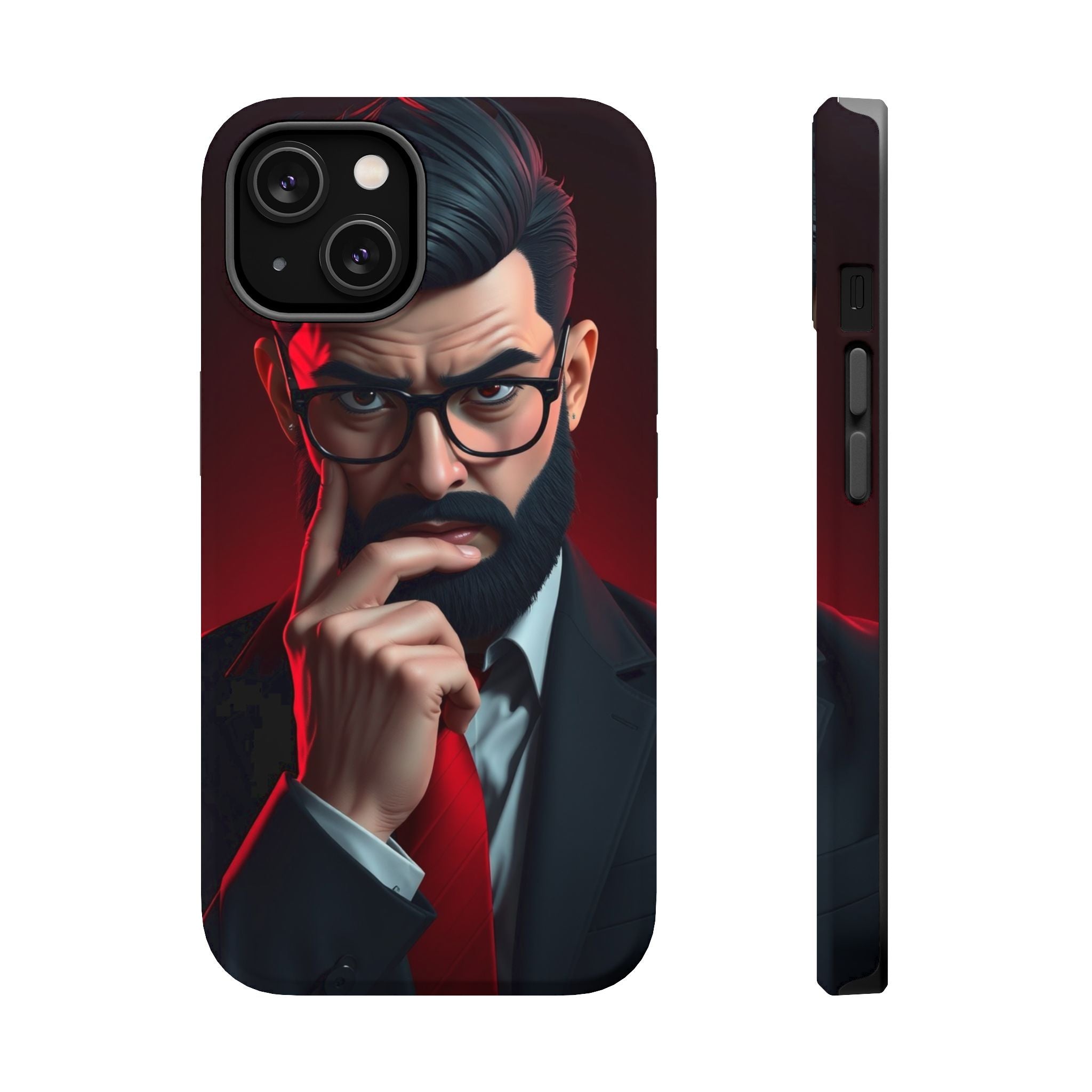 iPhone Vibrant Professional Overthinker Design Soft Finish Everyday Case · iPhon