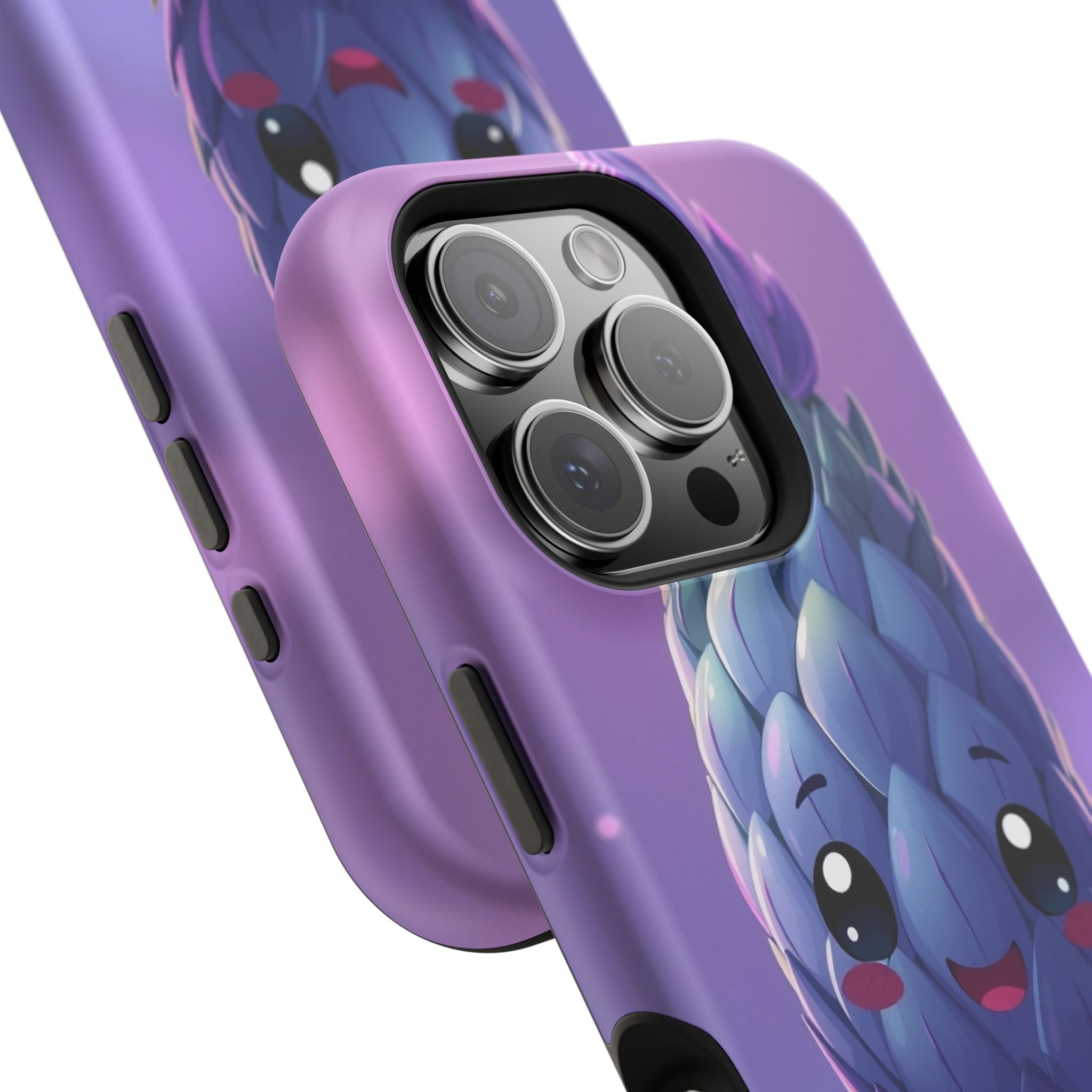 iPhone Indigo And Violet Bud Burst Bold Modern Everyday Snap Case · iPhone Case