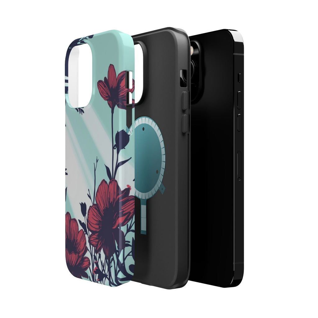 iPhone Floral Silhouette Cinematic Art Slim Everyday Designer Case · iPhone Case