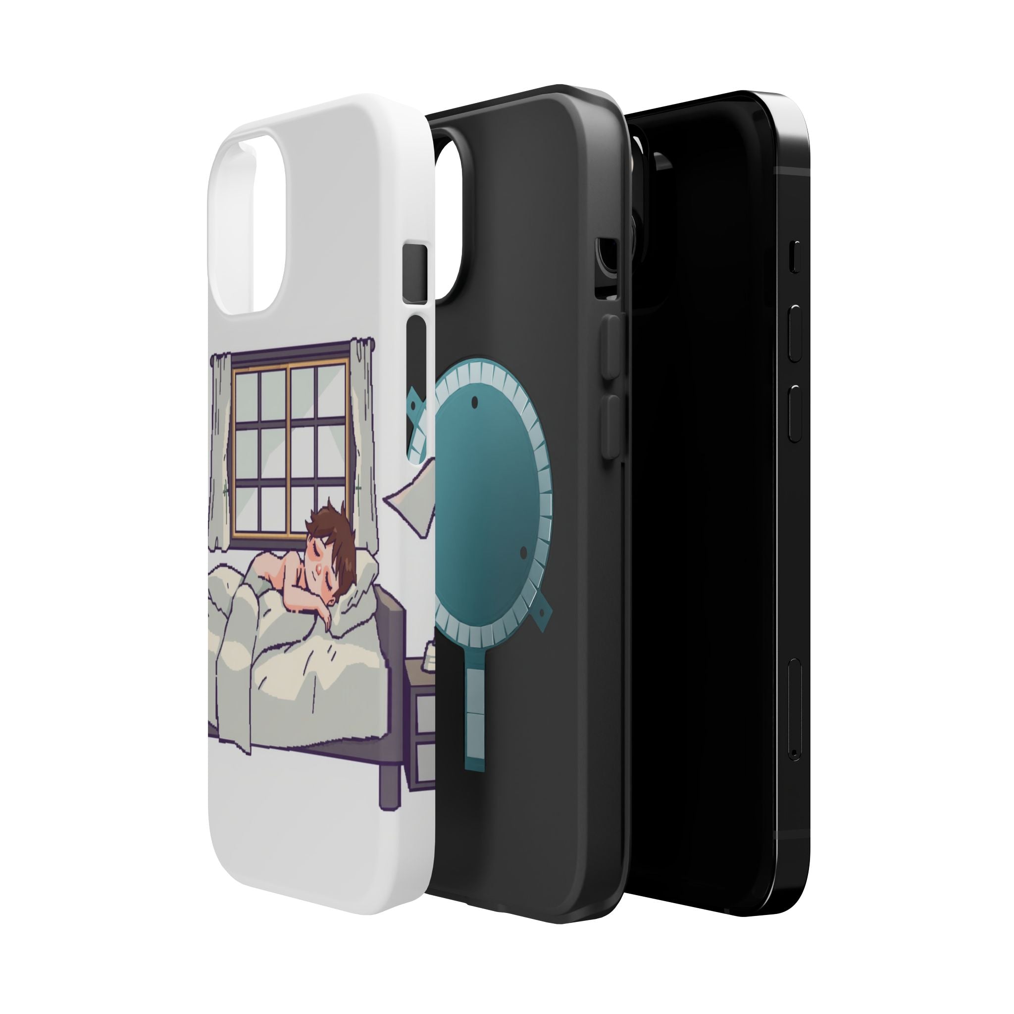 iPhone Do Not Disturb: Napping Bold Art Slim Everyday Designer Case · iPhone Cas