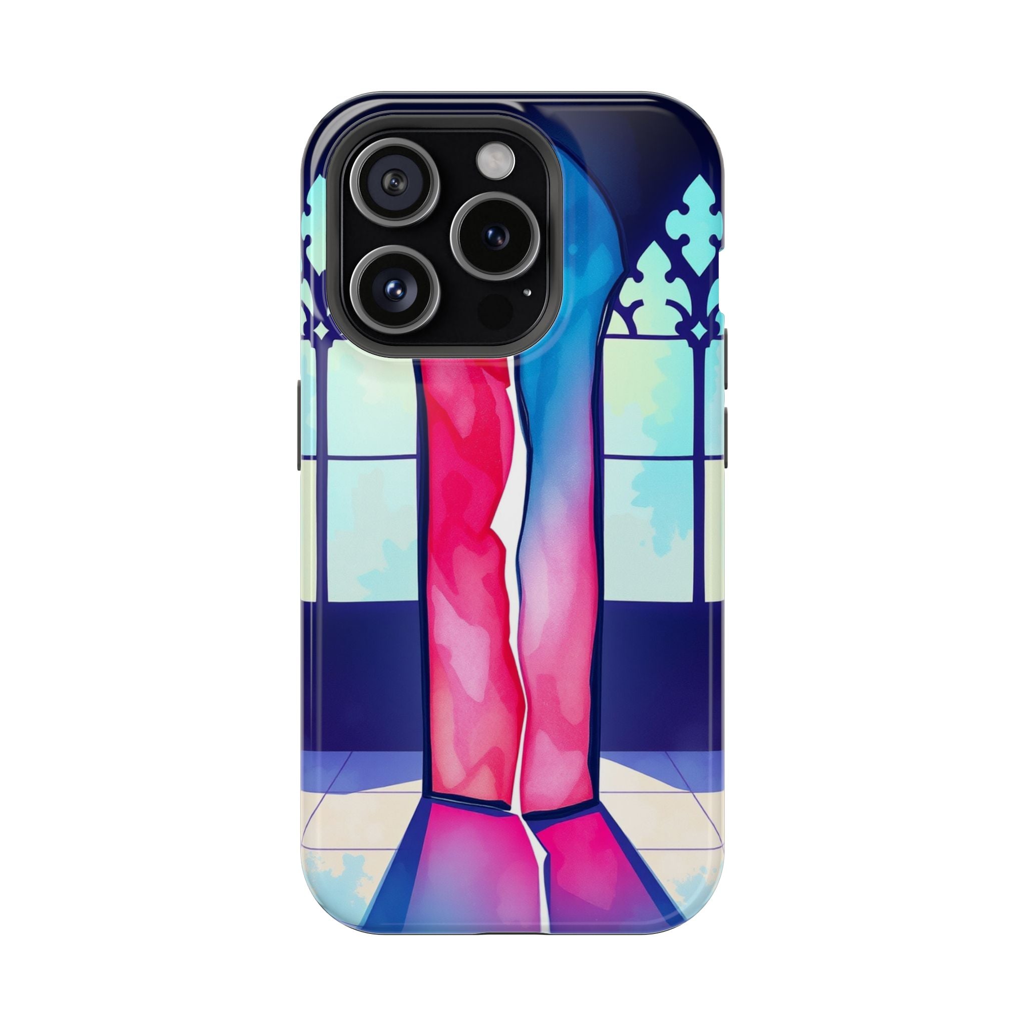 iPhone Stained Glass Break Electric Art Slim Everyday iPhone Designer · iPhone C