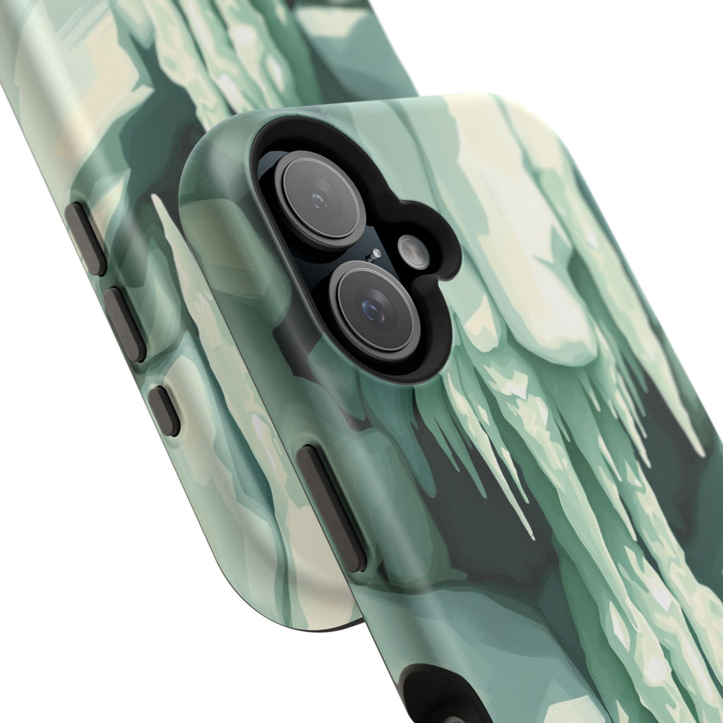 iPhone Earthy Icicle Formation Design Slim Everyday Designer Case · iPhone Case