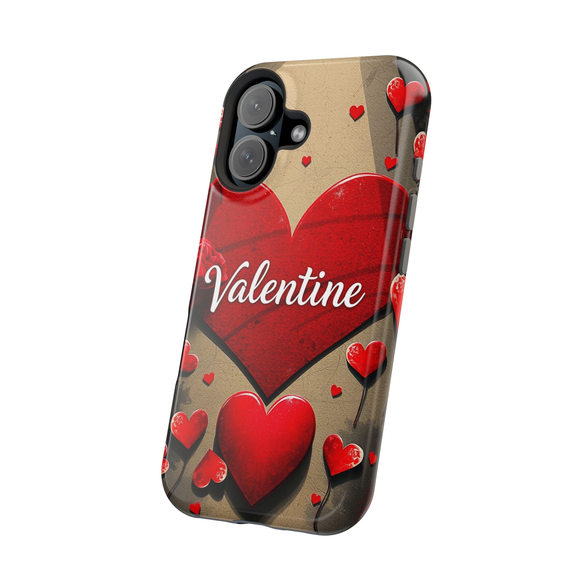 iPhone Serene Vintage Valentine Card Design Slim Everyday Designer Case · iPhone