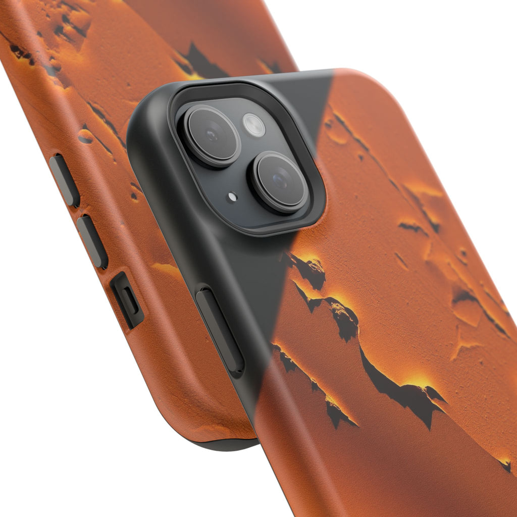 iPhone Burnt Orange And Sand Shoreline Aerial Slim iPhone Everyday · iPhone Case