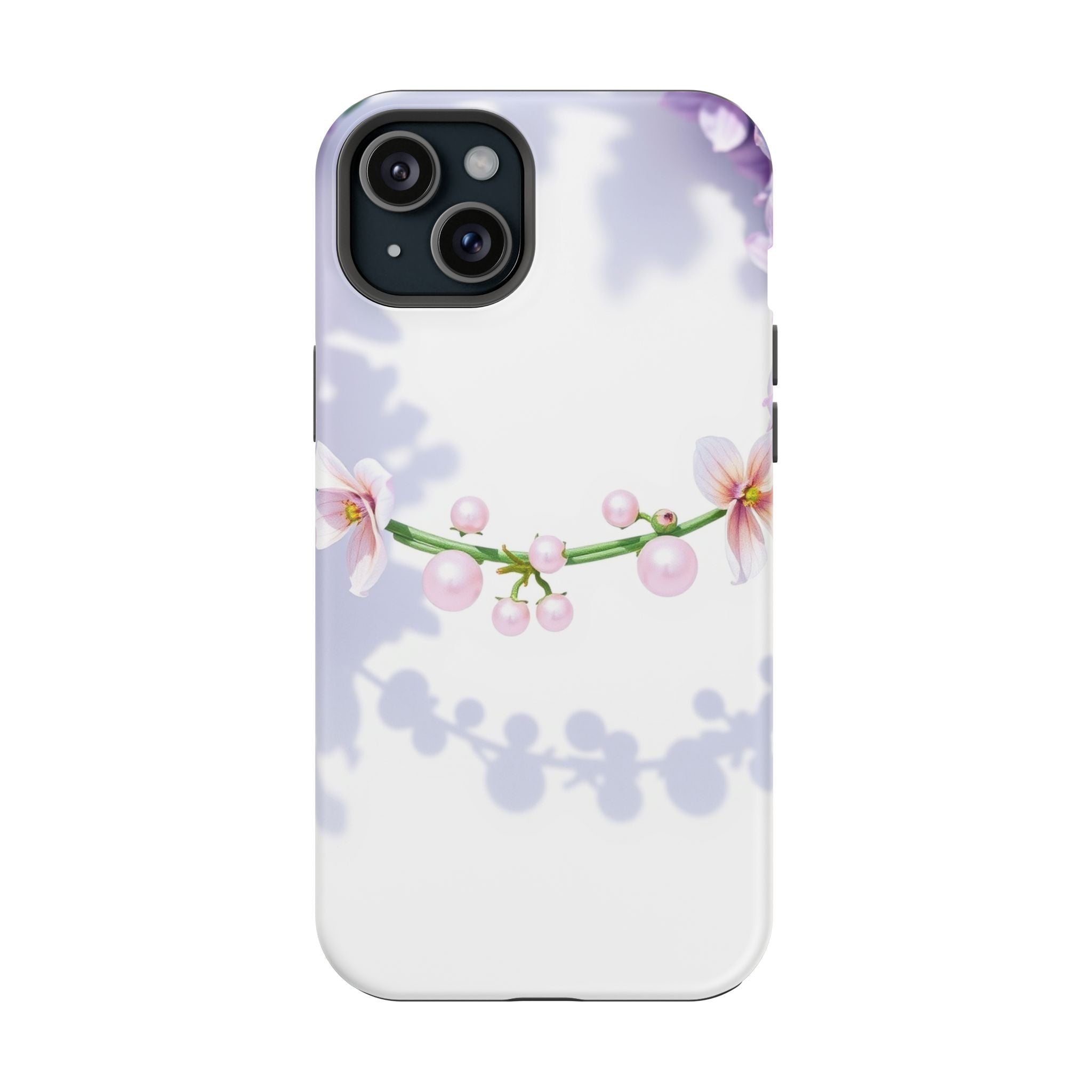 iPhone Vibrant Floral Crown Design Clean Minimal Snap Cas Slim Snap Case · iPhon