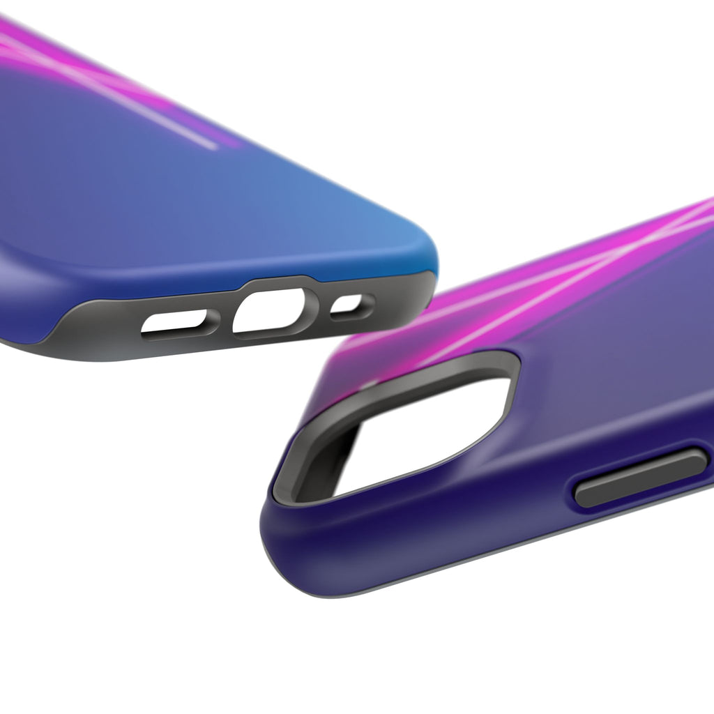 iPhone 1990s Geometric Neon Electric Art Slim Everyday Designer Case · iPhone Ca