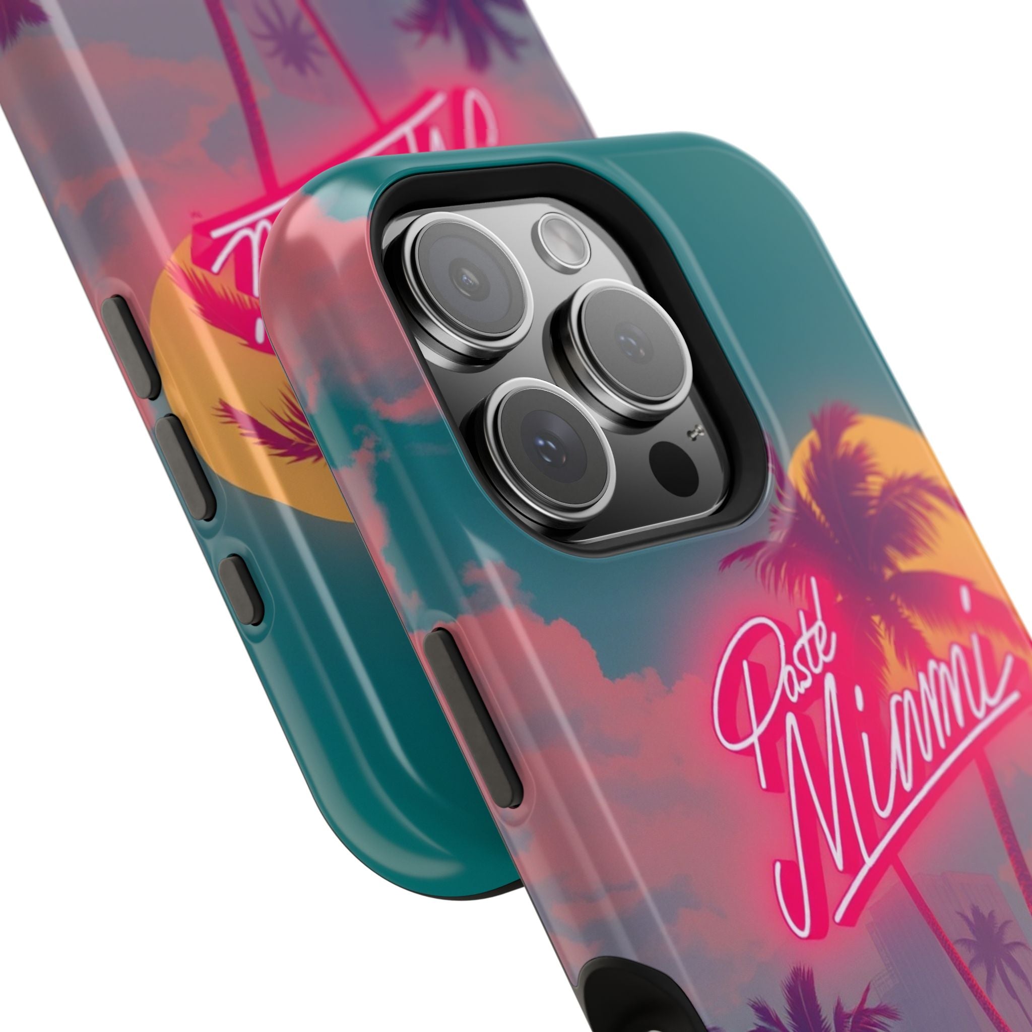 iPhone 1980s Pastel Miami Enchanted Art Slim Everyday Designer Case · iPhone Cas