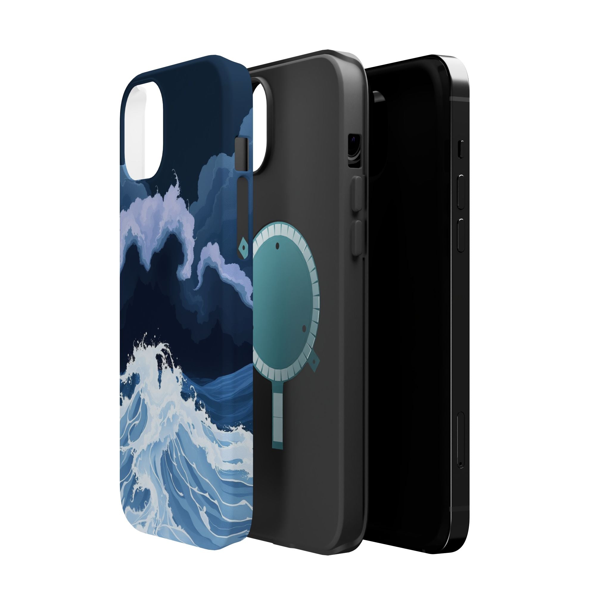iPhone Storm at Sea Enchanted Art 18 Slim Everyday Designer Case · iPhone Case