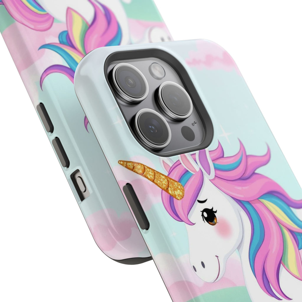 iPhone Rainbow Unicorn Kids Fun Soft iPhone Phone Case Gift Finish · iPhone Case