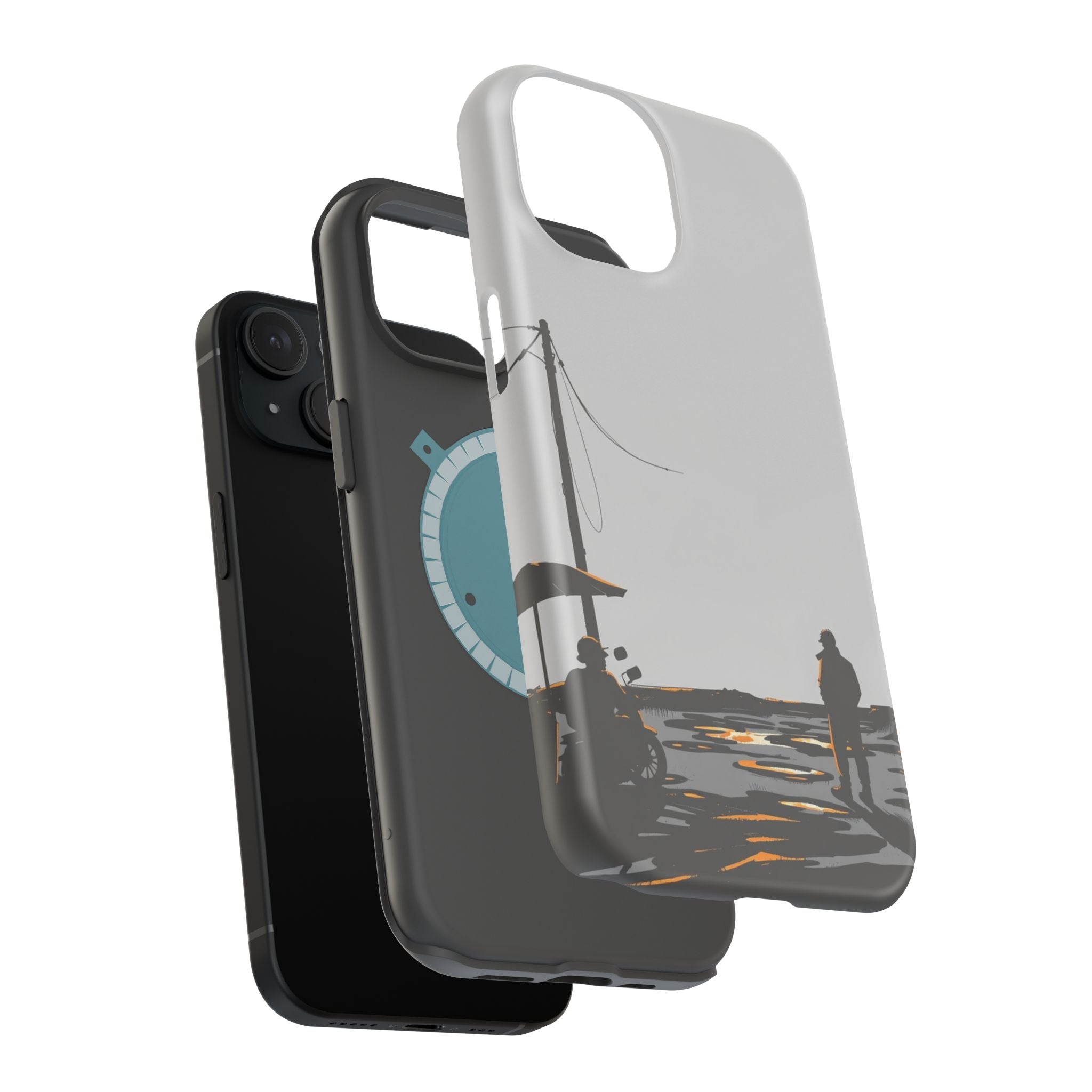 iPhone Weekend Mode On Hand-Drawn Sketch Slim Everyday Designer Case · iPhone Ca