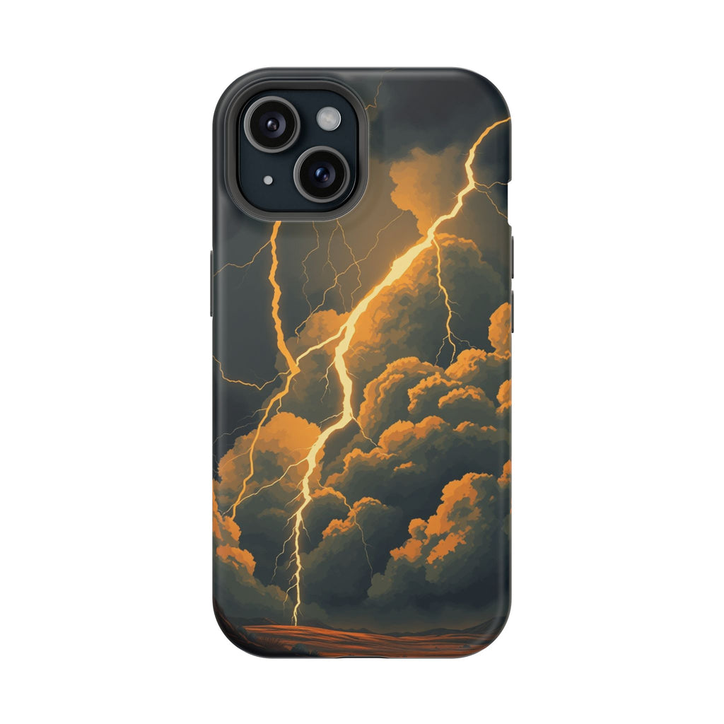 iPhone Vibrant Thunderstorm Sky Design Slim Everyday iPhone 18 Designer · iPhone