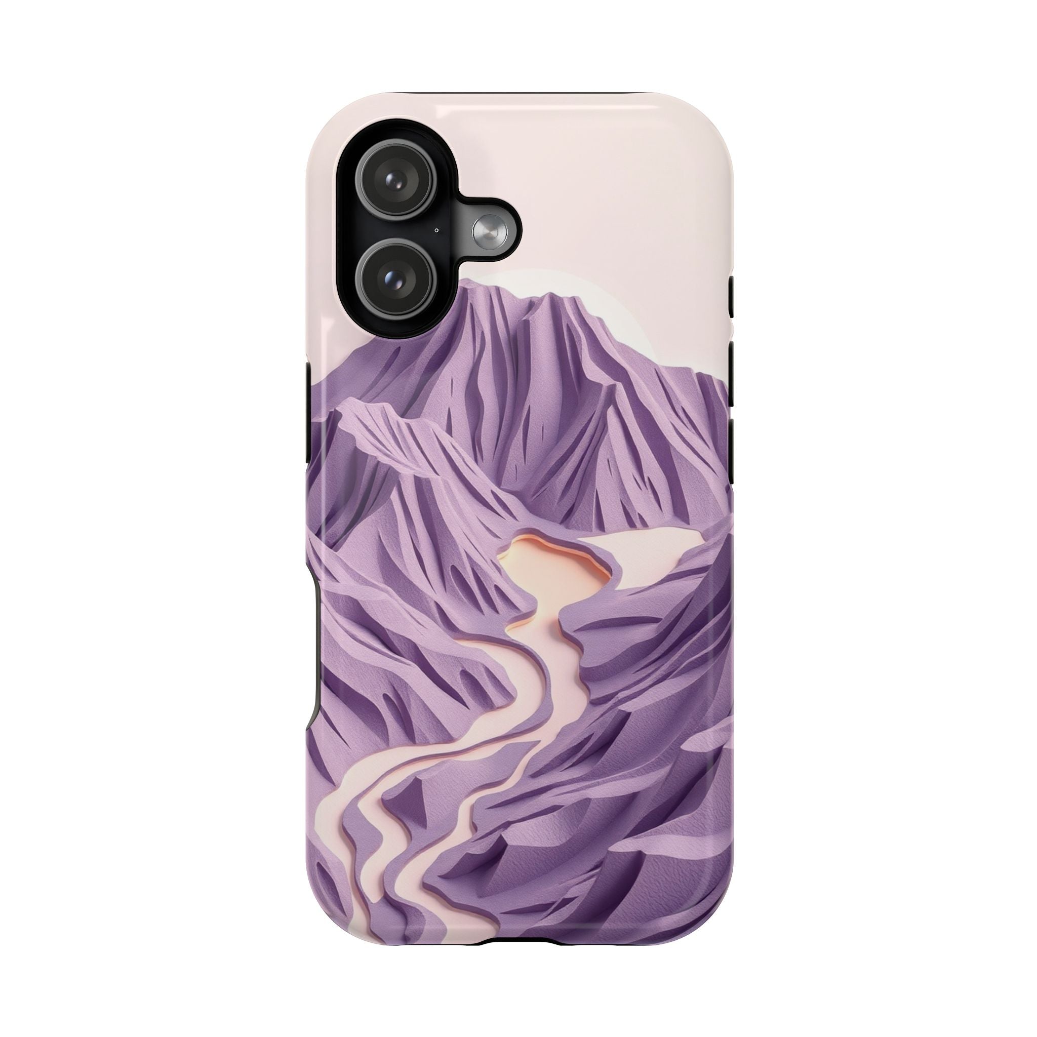 iPhone Vibrant Lava Field Design Bold Modern Everyday Snap Case · iPhone Case