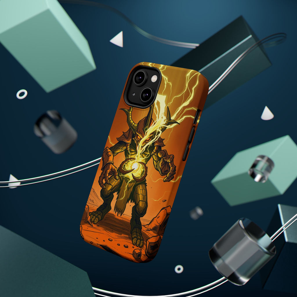 iPhone Burnt Orange And Sand Chaos Goblin Energy Clean Minimal Snap Case · iPhon