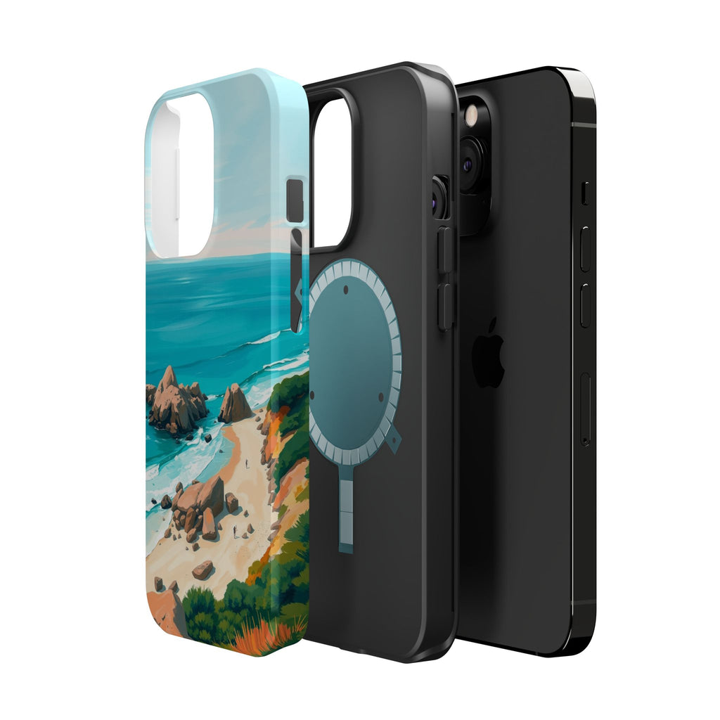 iPhone Pebble Beach Cinematic Art Bold Modern Everyday Snap Case · iPhone Case