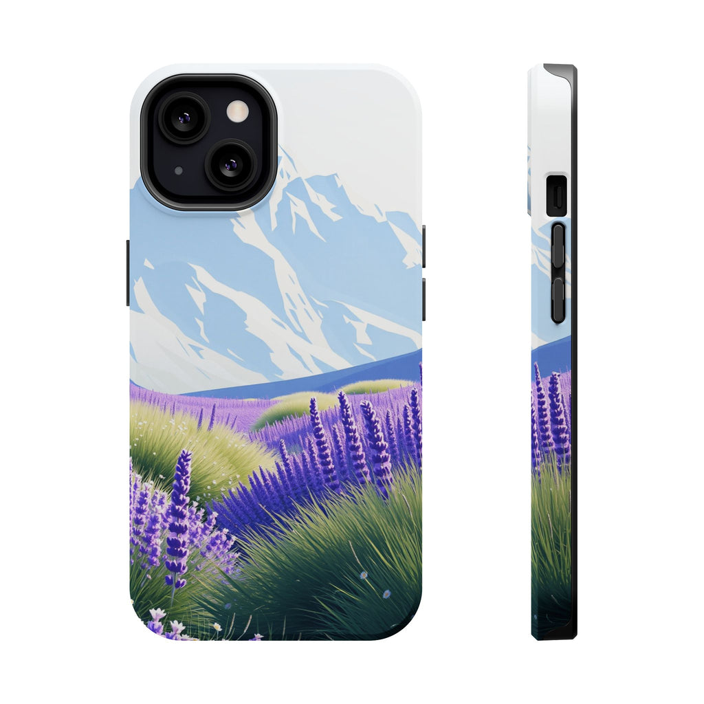 iPhone Alpine Meadow Electric Art 10 Slim Everyday Designer Case · iPhone Case