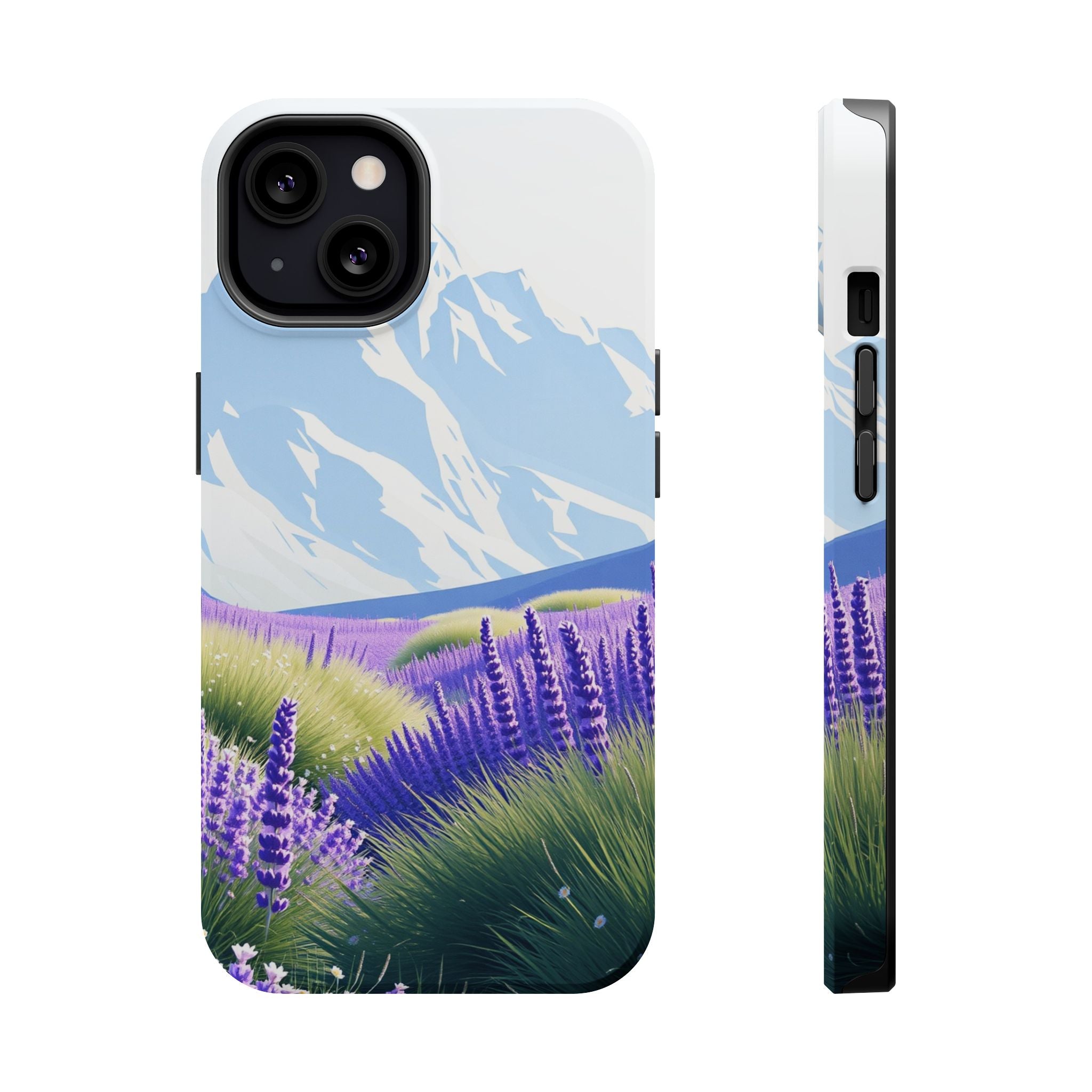 iPhone Alpine Meadow Electric Art 10 Slim Everyday Designer Case · iPhone Case