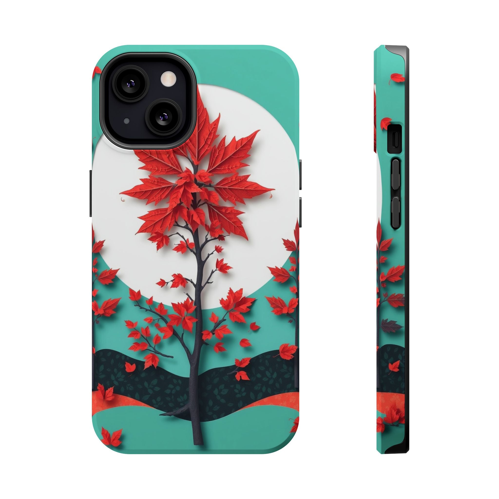 iPhone Autumn Maple Mystic Art Slim Everyday Designer Case · iPhone Case