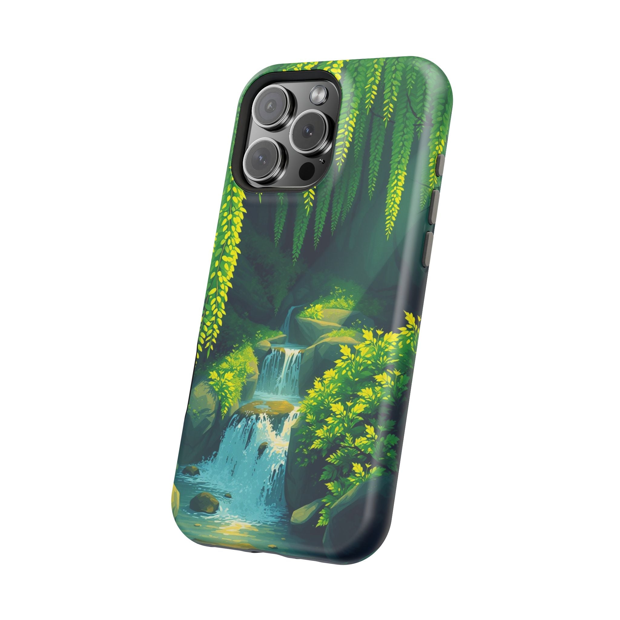 iPhone Earthy Wisteria Cascade Design Slim Everyday iPhone 13 Designer · iPhone
