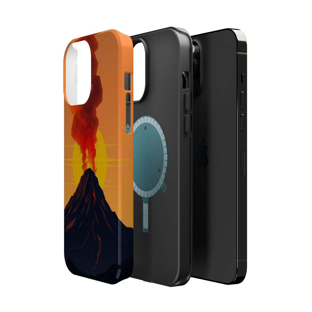 iPhone Vibrant Volcanic Eruption Design Slim Everyday iPhone Designer · iPhone C