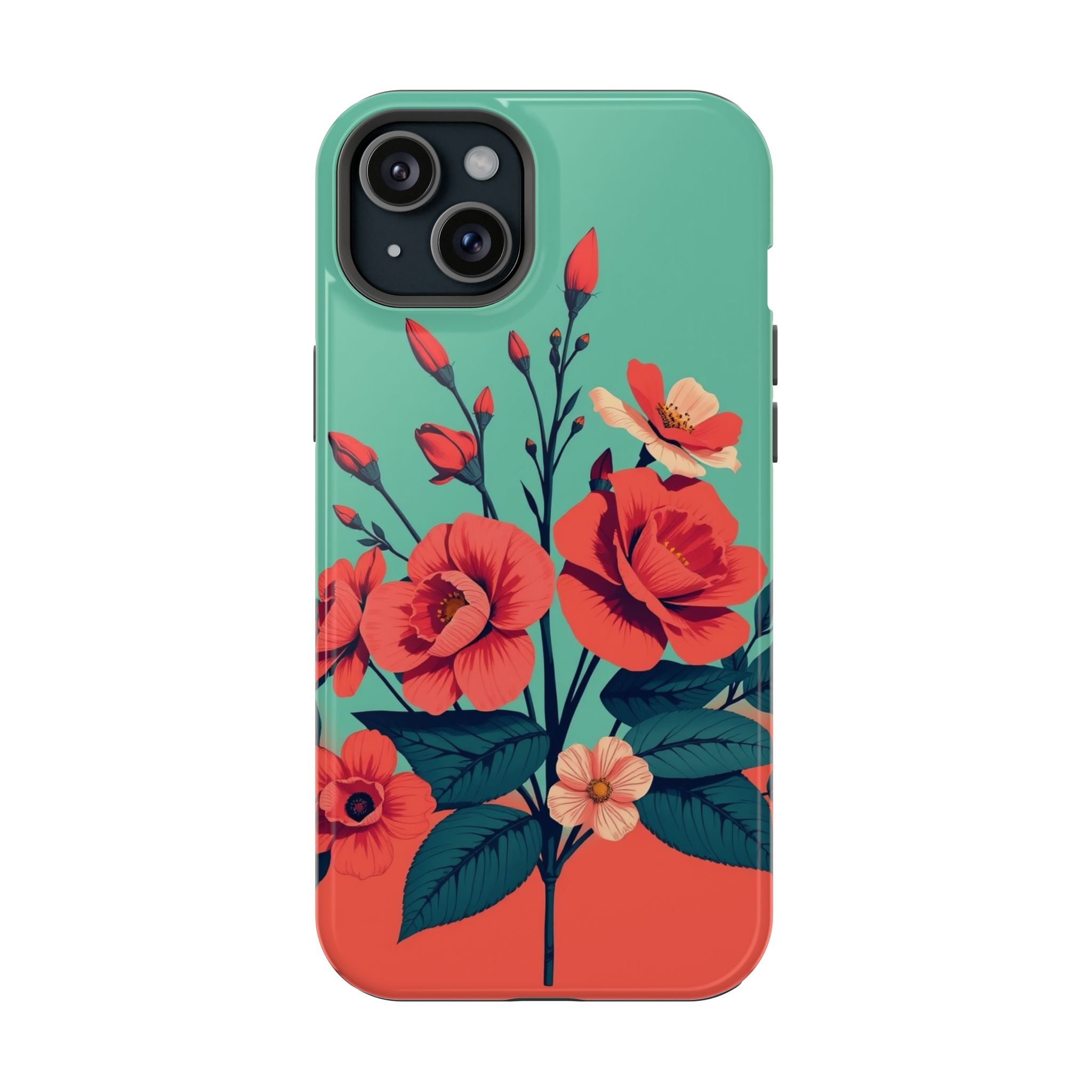 iPhone Pin-up Floral Cinematic Art Bold Modern Everyday Snap Case · iPhone Case