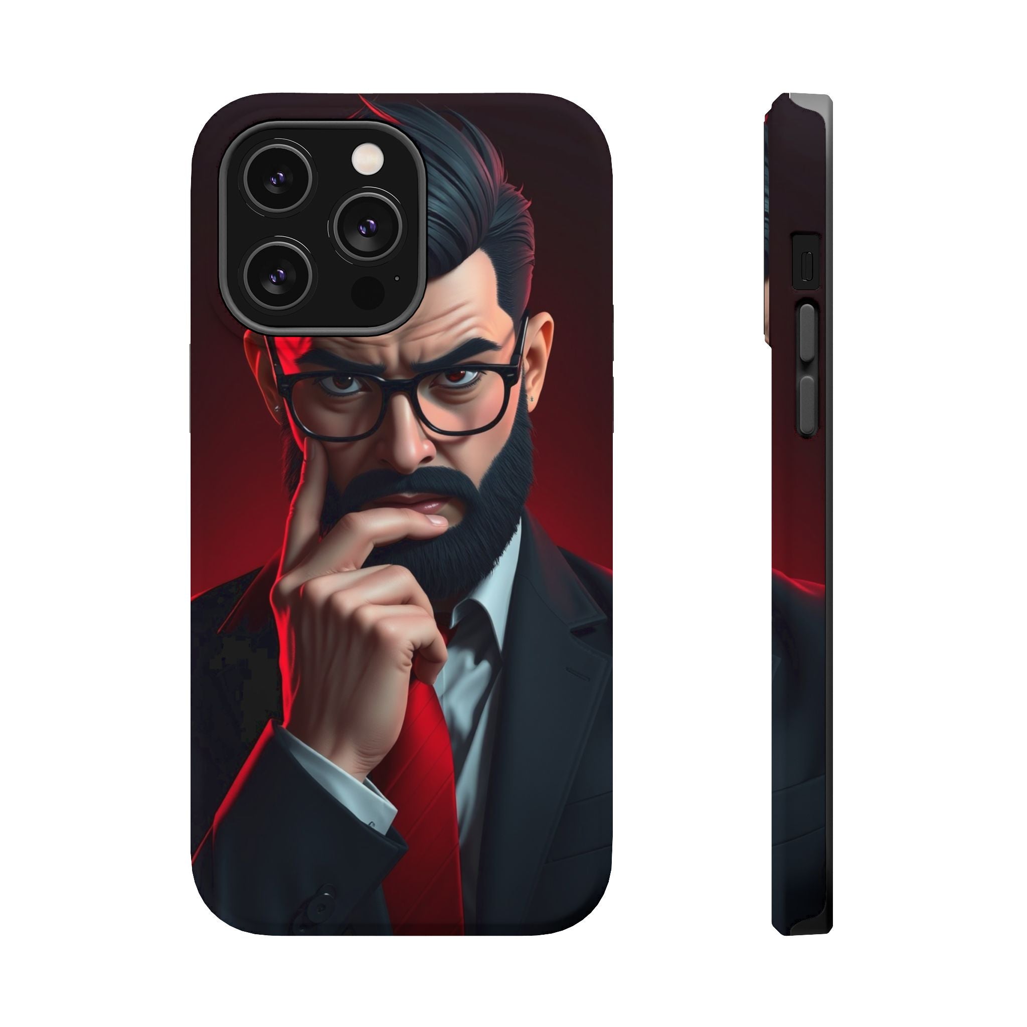 iPhone Vibrant Professional Overthinker Design Soft Finish Everyday Case · iPhon