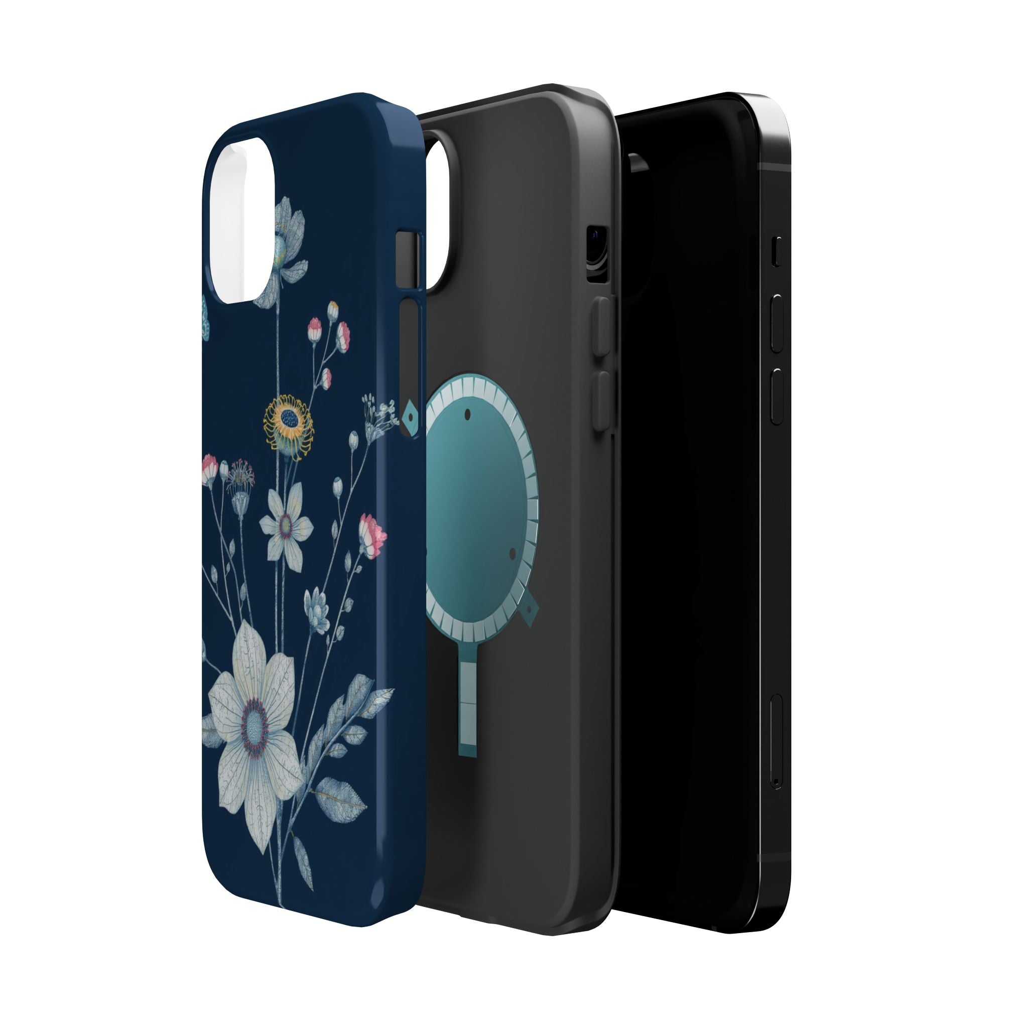 iPhone Vibrant Pressed Botanicals Design Slim Everyday Designer · iPhone Case