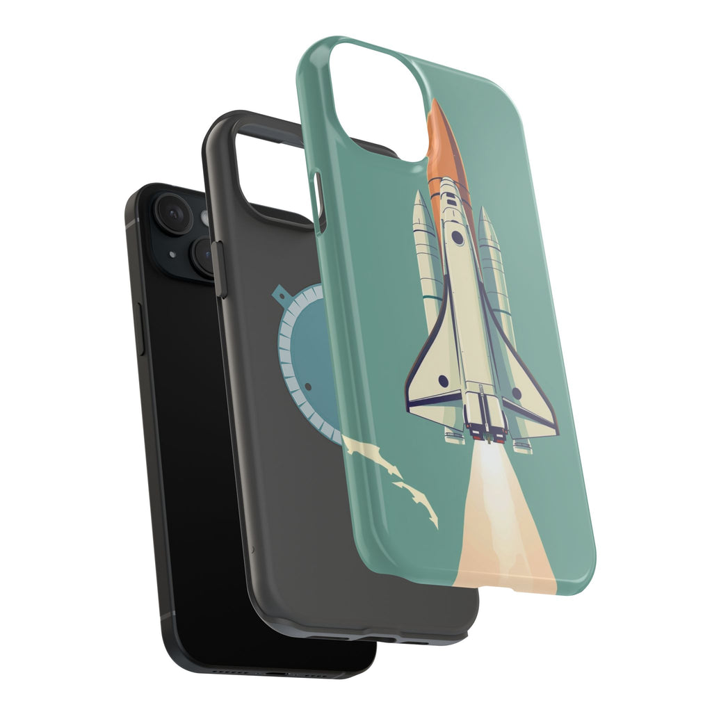 iPhone Retro Space Shuttle Cinematic Art Slim Everyday Designer Case · iPhone Ca