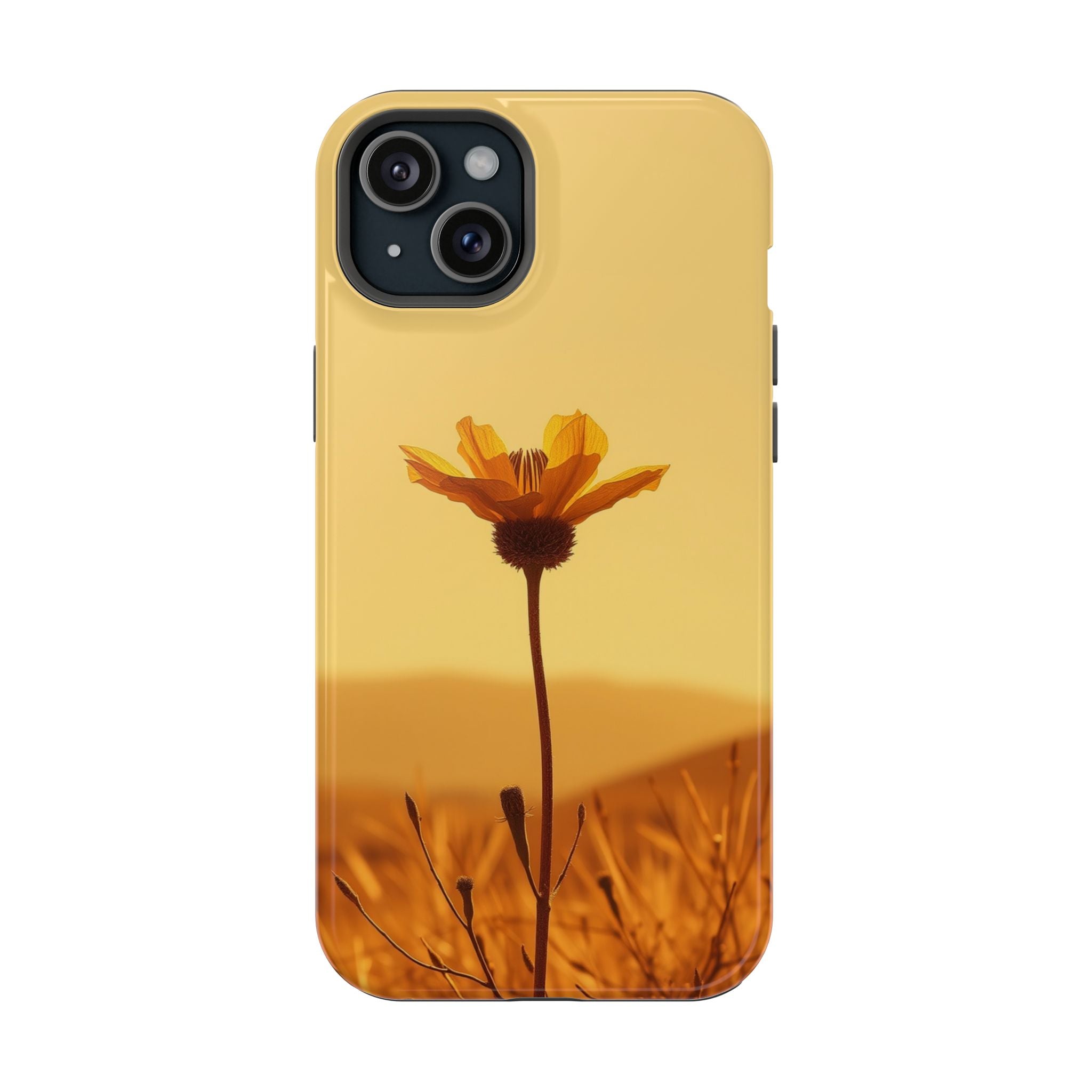 iPhone Desert Flower Cinematic Art Bold Modern Everyday Snap Case · iPhone Case