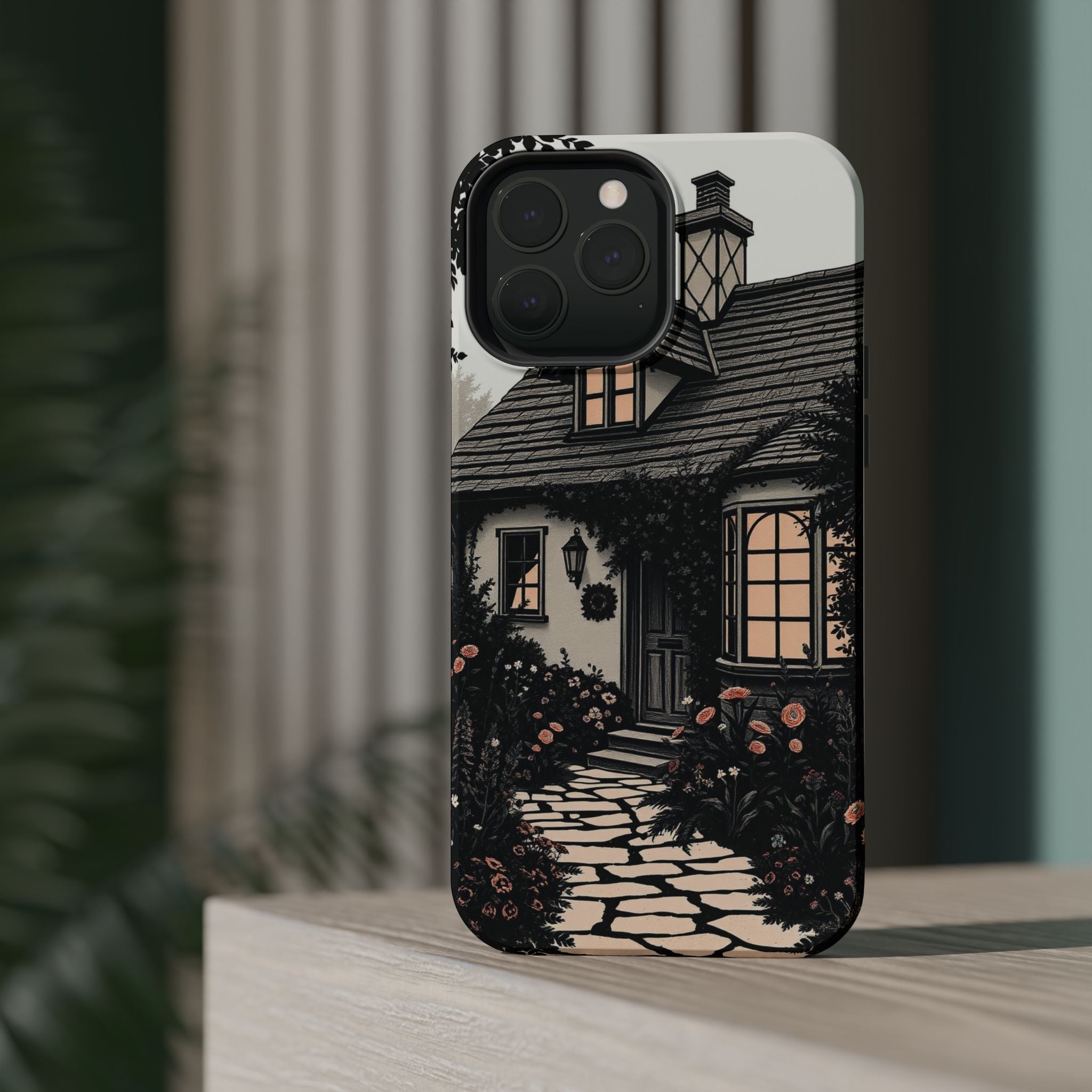 iPhone Cottage Garden Enchanted Art Slim Everyday Designer Case · iPhone Case
