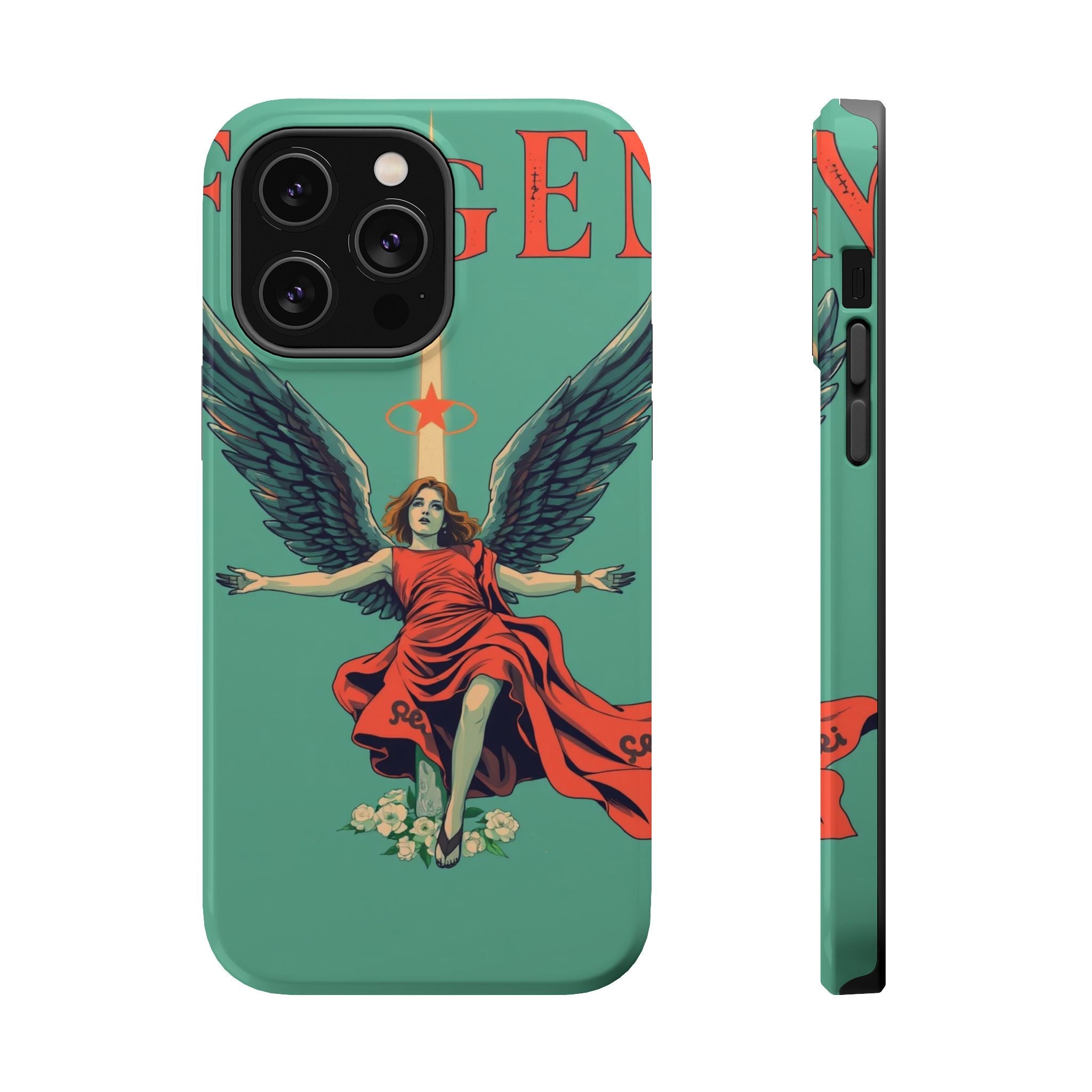 iPhone Radiant Fallen Angel Design Bold Modern Everyday Snap Case · iPhone Case