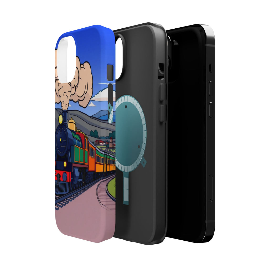 iPhone Steam Locomotive Puff Kids Fun iPhone Phone Case Gift Slim · iPhone Case