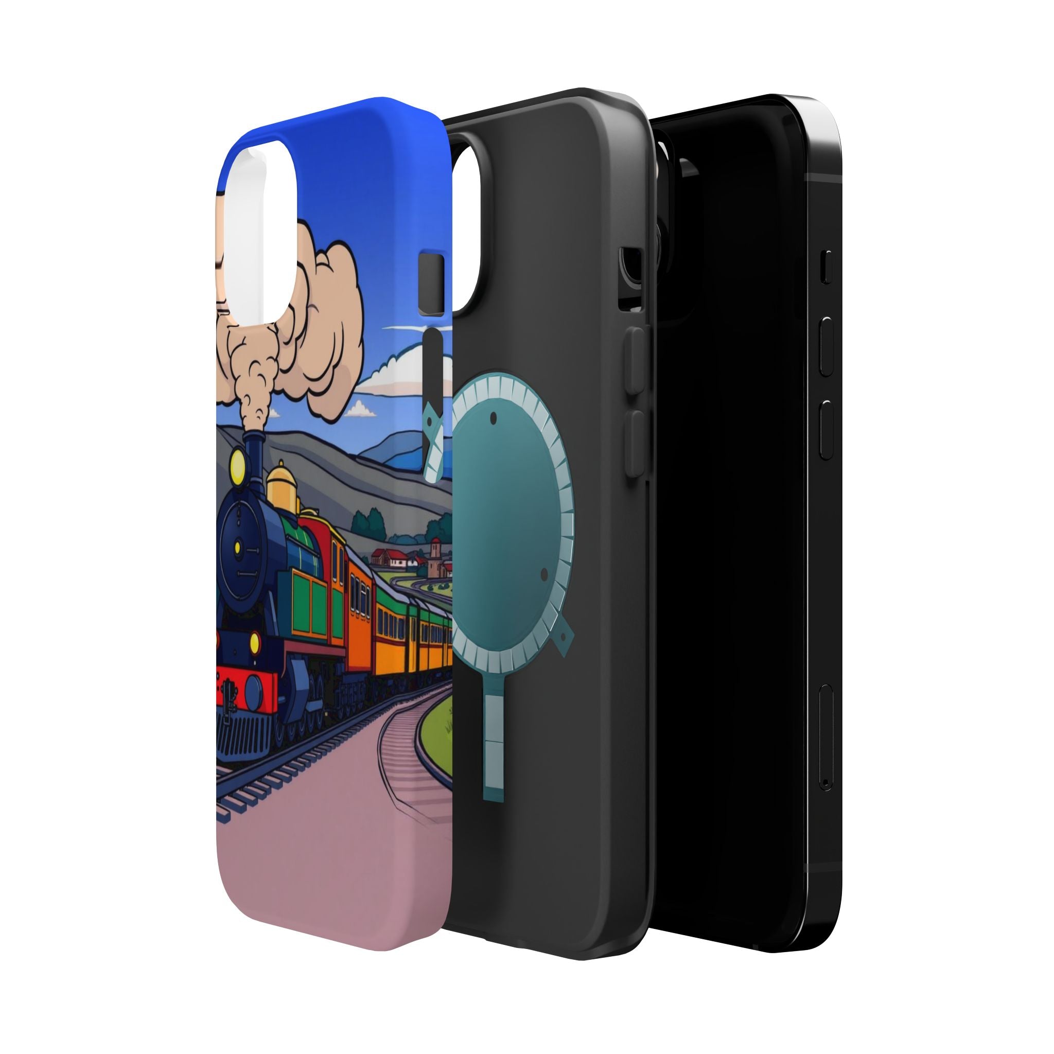 iPhone Steam Locomotive Puff Kids Fun iPhone Phone Case Gift Slim · iPhone Case