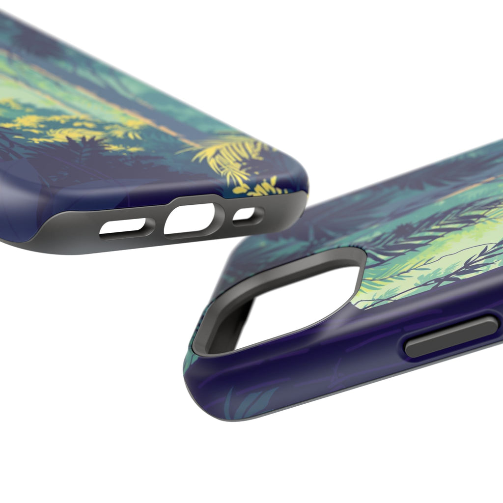 iPhone Mint And Blush Rainforest Canopy Slim Everyday iPhone Designer · iPhone C