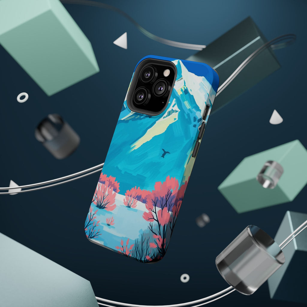 iPhone Snow Field Electric Art Slim Everyday Designer Case · iPhone Case