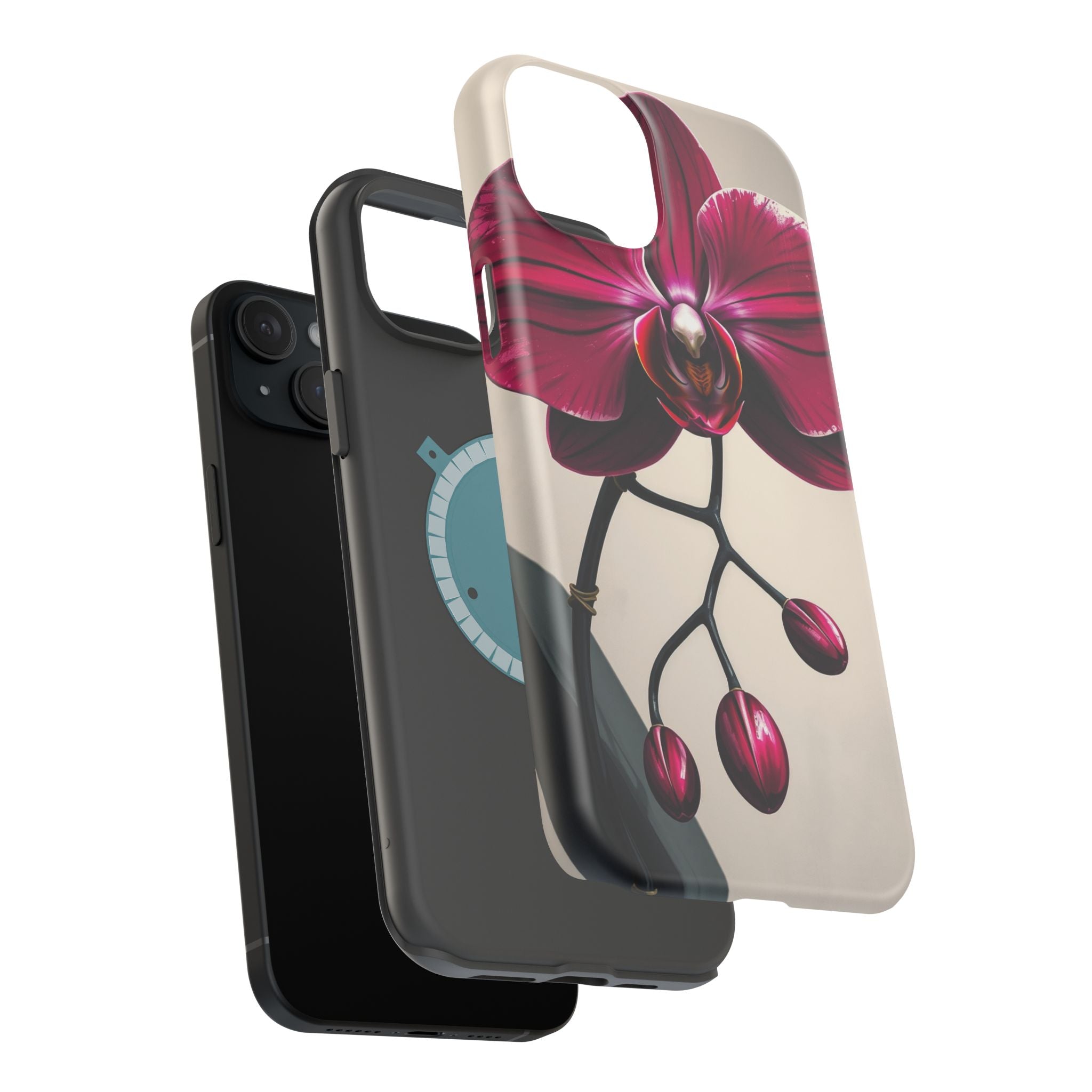 iPhone Orchid Study Enchanted Art Bold Modern Everyday Snap Case · iPhone Case