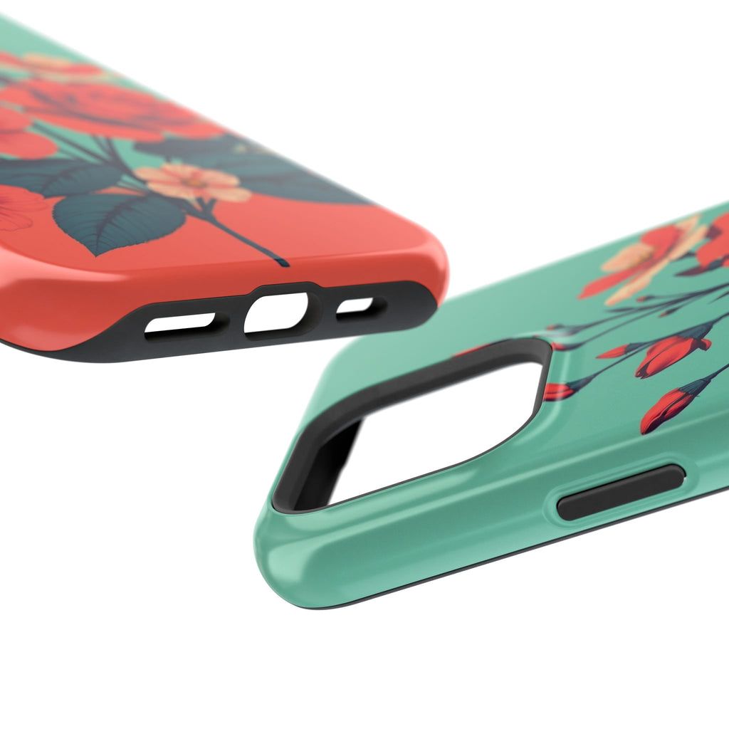 iPhone Pin-up Floral Cinematic Art Bold Modern Everyday Snap Case · iPhone Case