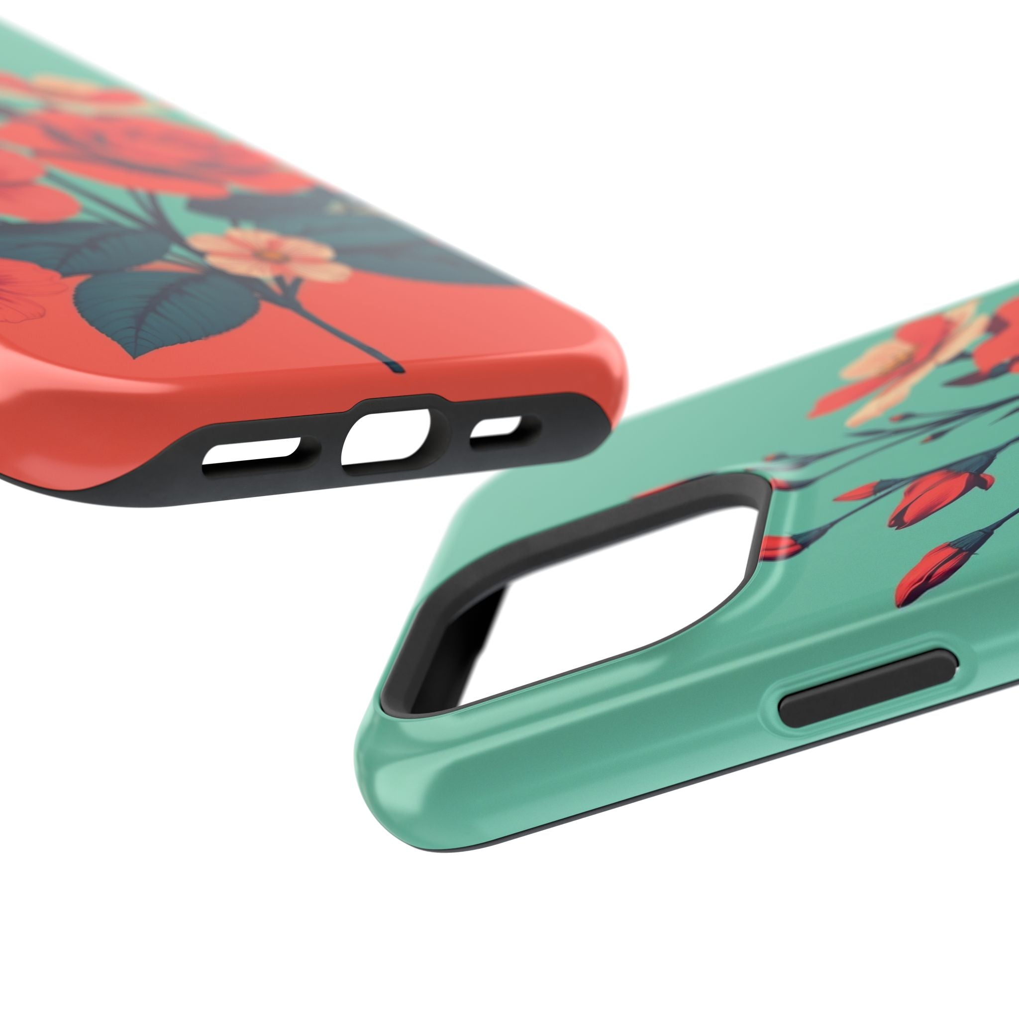 iPhone Pin-up Floral Cinematic Art Bold Modern Everyday Snap Case · iPhone Case