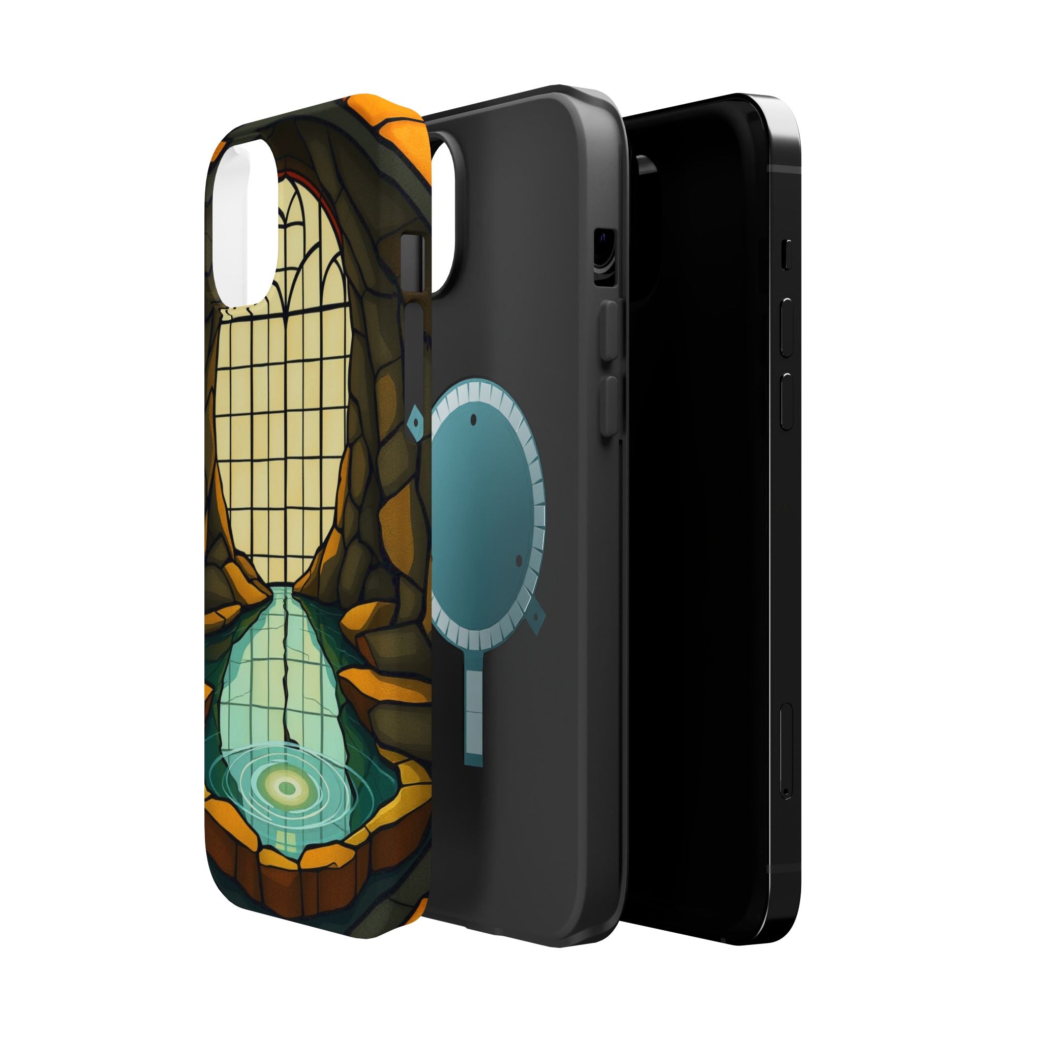iPhone Tidal Pool Dreamy Design Slim Everyday Designer Case · iPhone Case