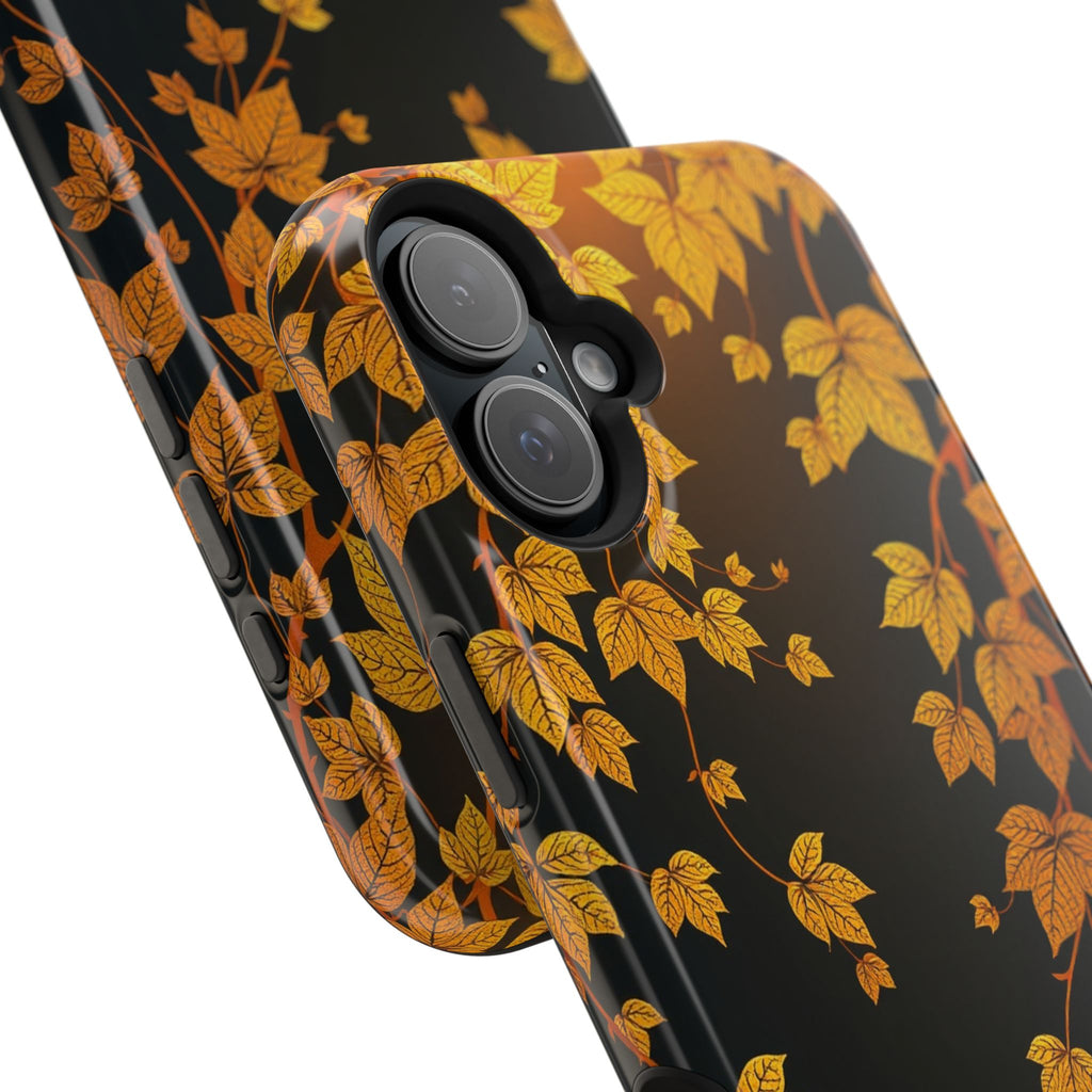 iPhone Mustard And Rust Art Nouveau Vine Slim Everyday iPhone 14 · iPhone Case